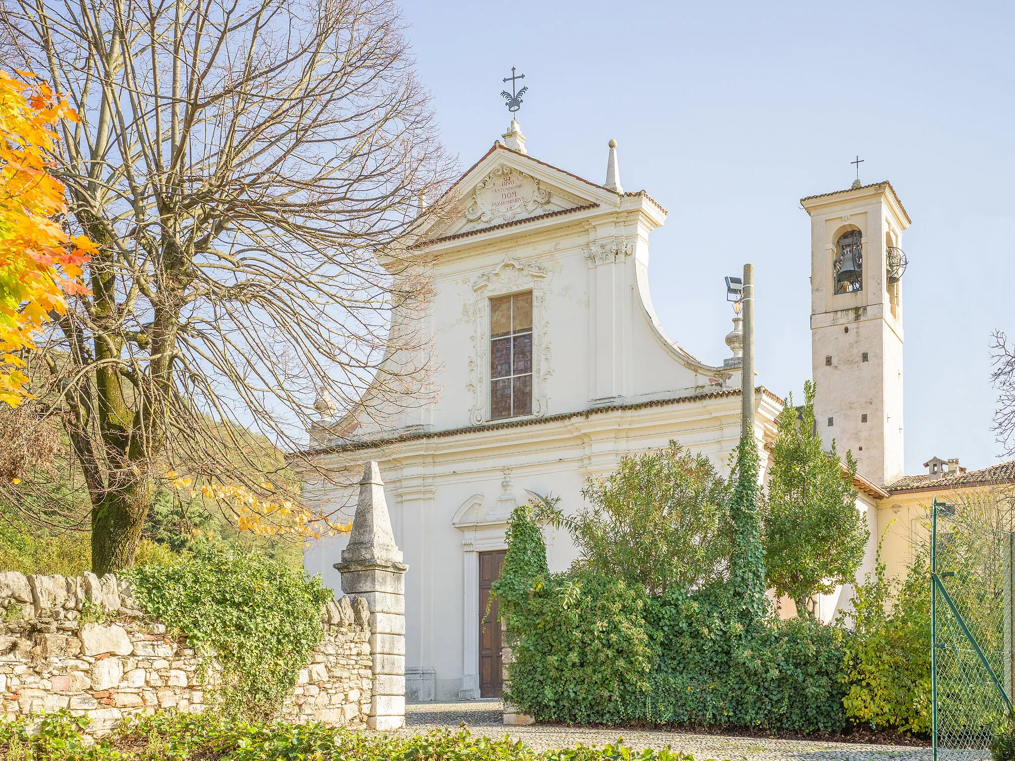 Photo showing: San Antonino Mompiano church in Brescia.