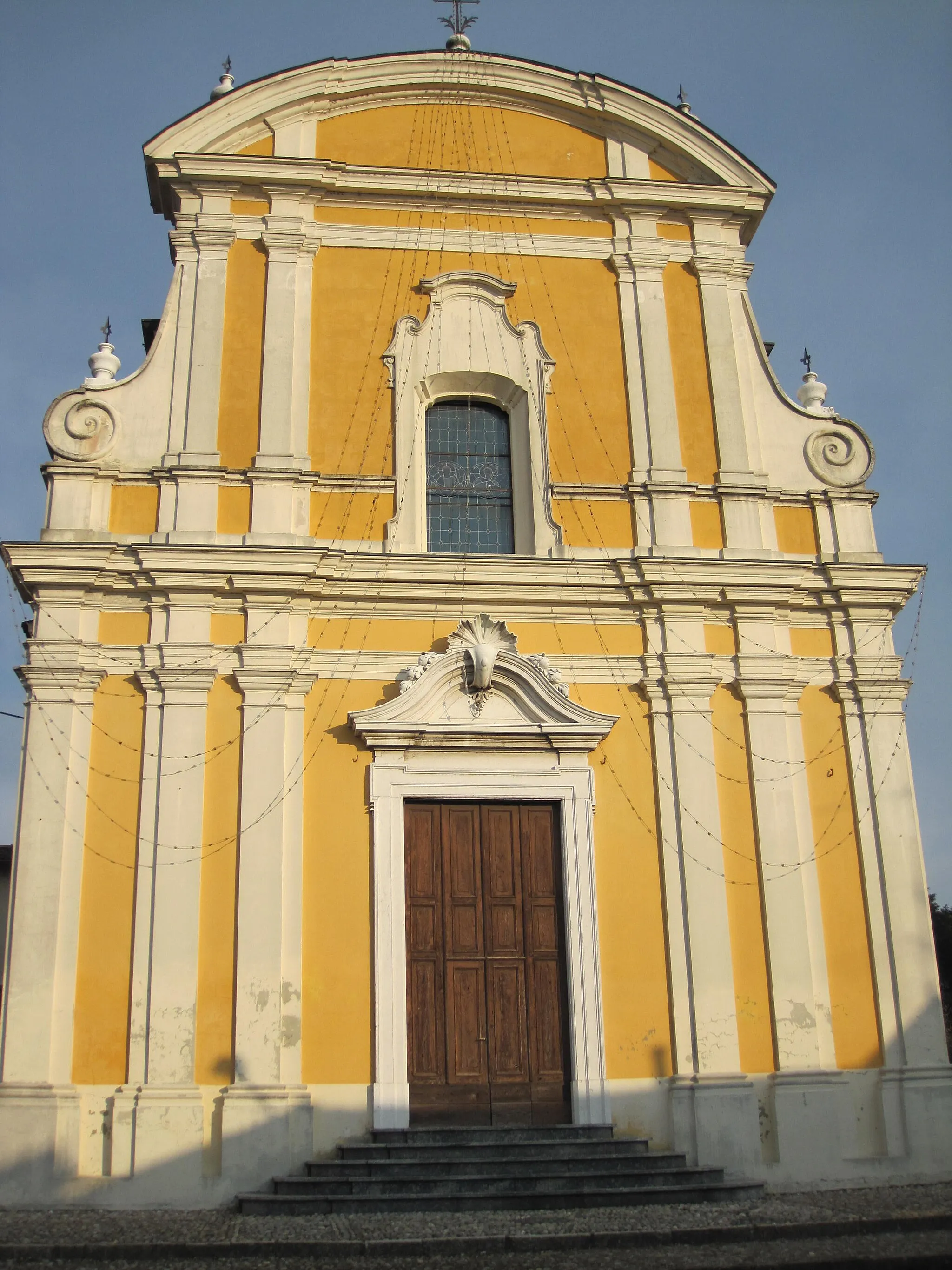 Photo showing: Chiesa SS Nazaro e Celso a Frontignano (Bs)