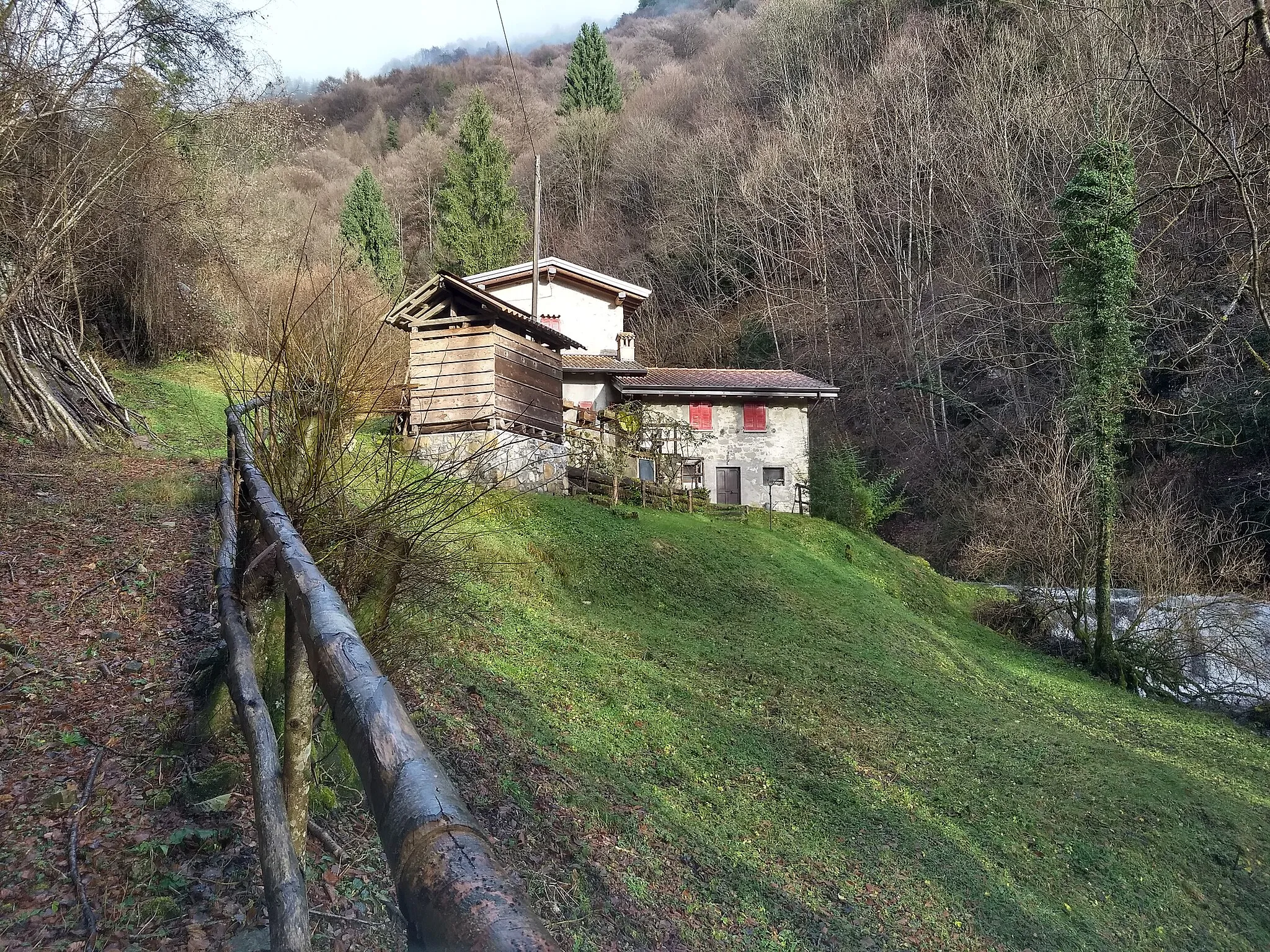 Photo showing: mulino ad acqua a Magasa, provincia di Brescia