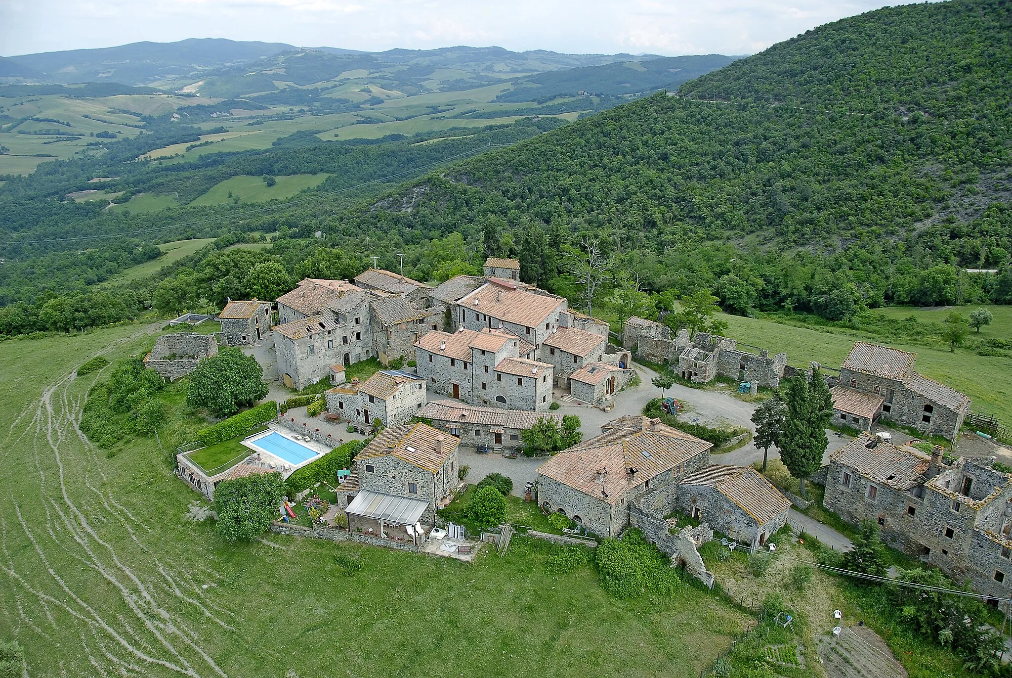 Photo showing: veduta di cerbaiola dall'alto