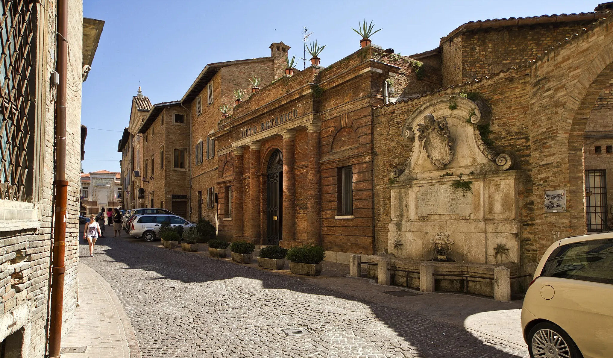 Photo showing: Il lato sud-occidentale del bastione di Belisario in Urbino.
