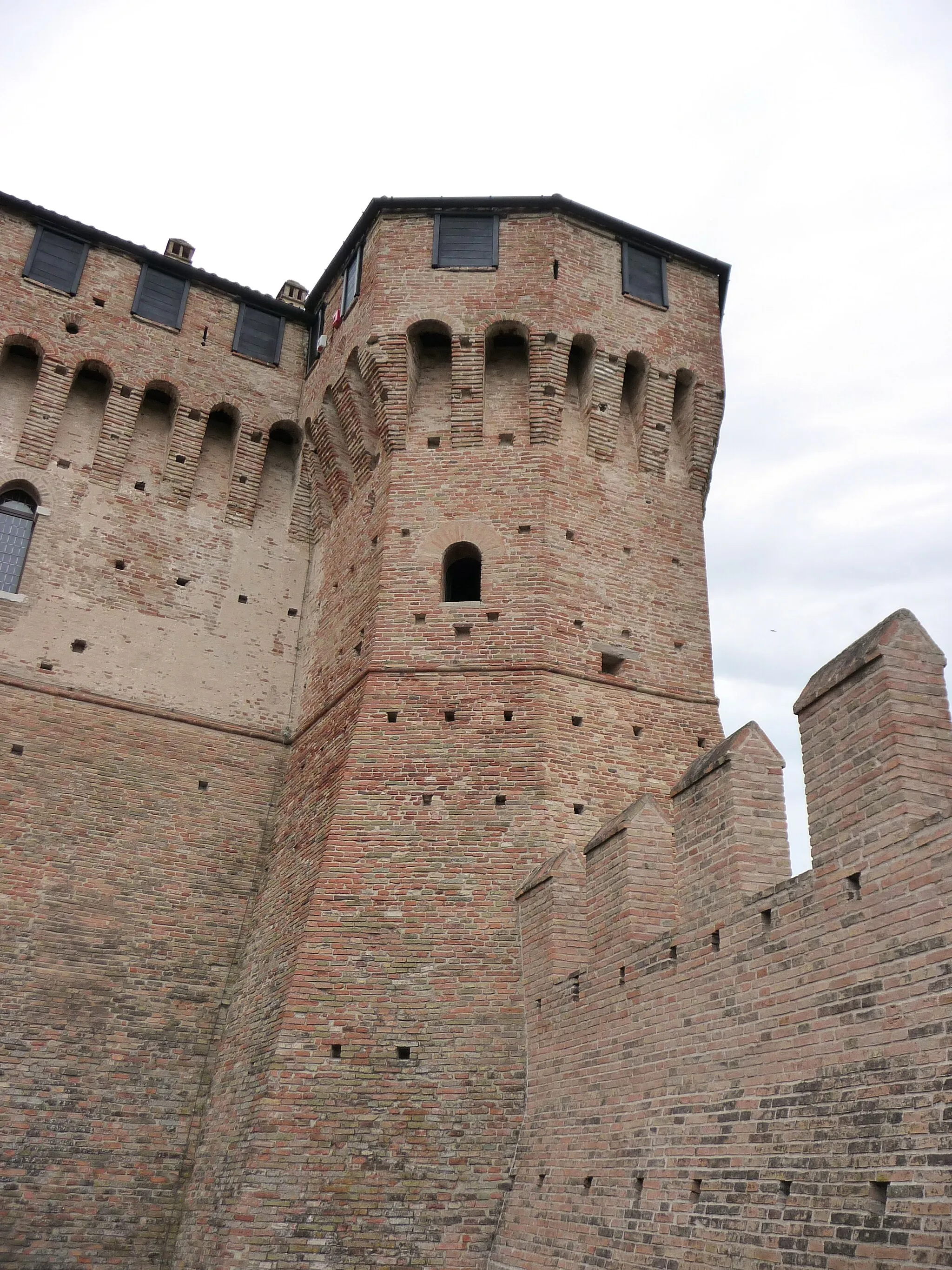 Photo showing: The Castle of Gradara.