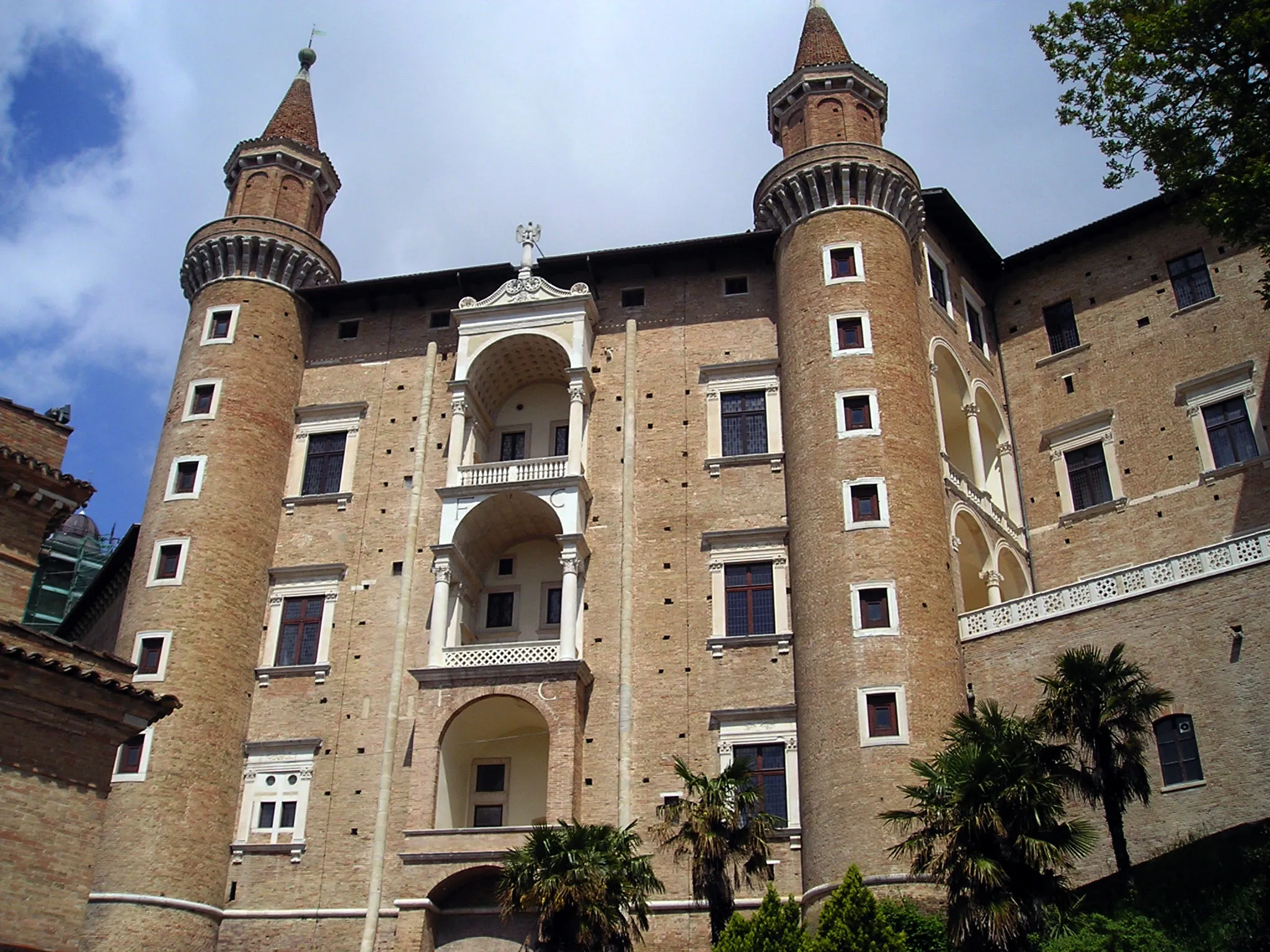 Photo showing: Il palazzo ducale di Urbino, autore Massimo Macconi