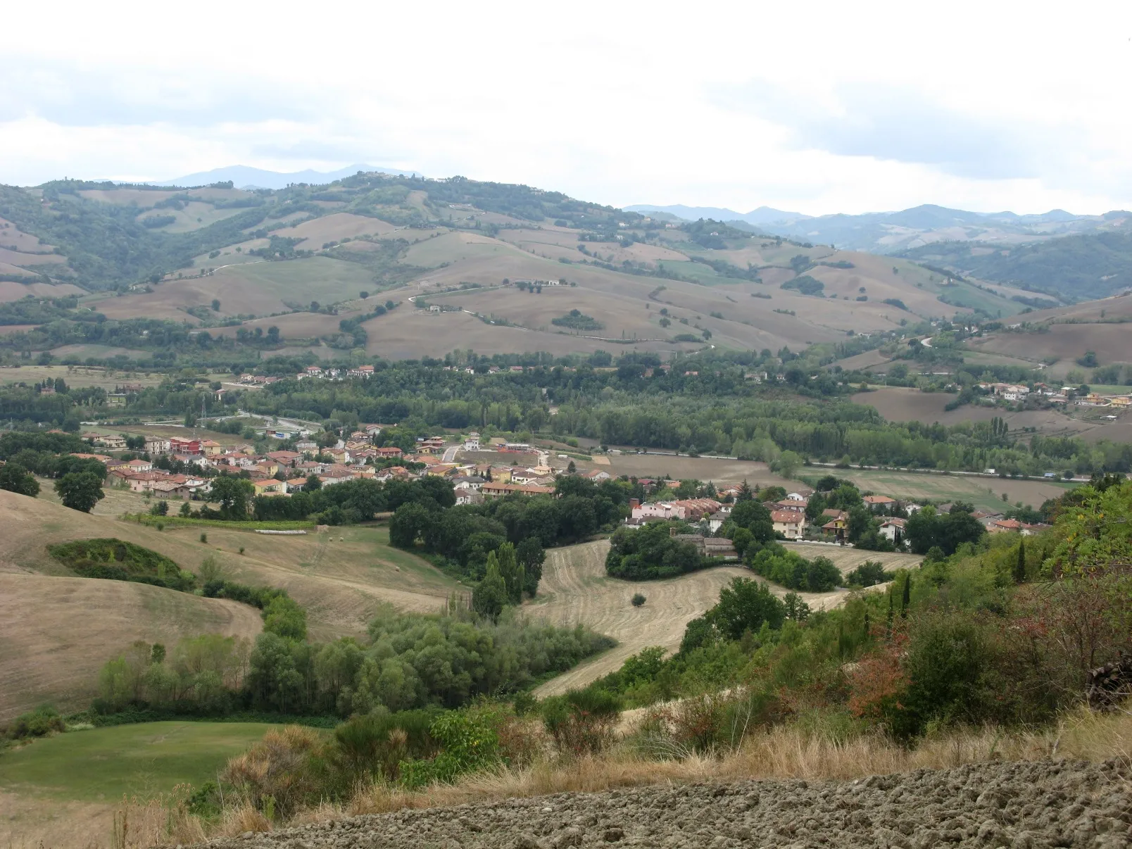 Photo showing: Panorama di Ca' Gallo.