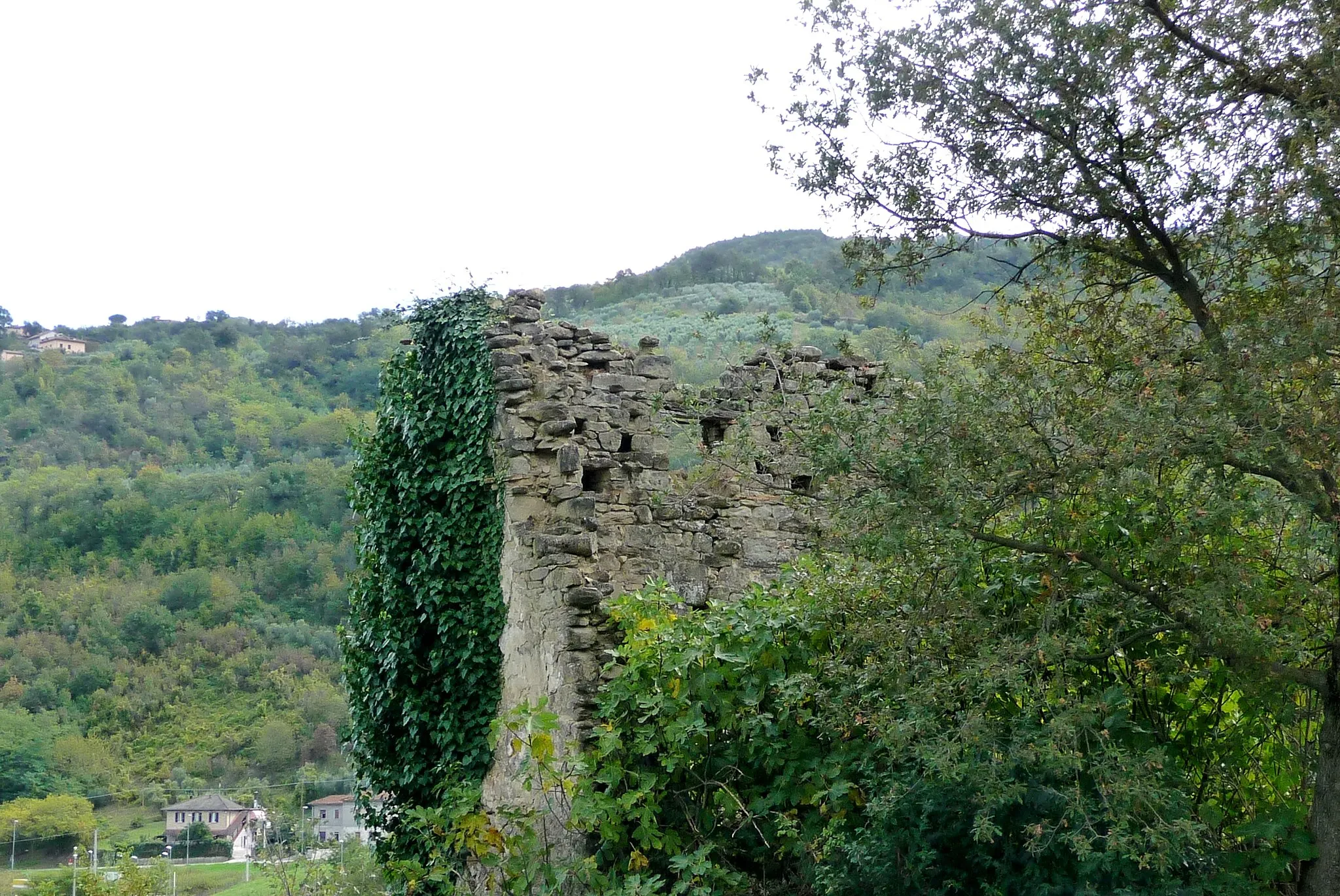 Photo showing: Foto dei ruderi di Castel Mozzano (AP)