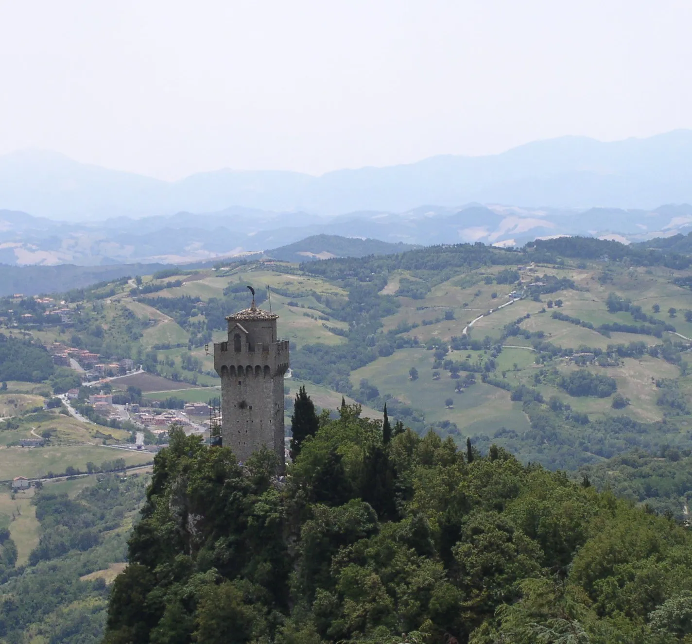 Photo showing: Montale tower in San-Marino