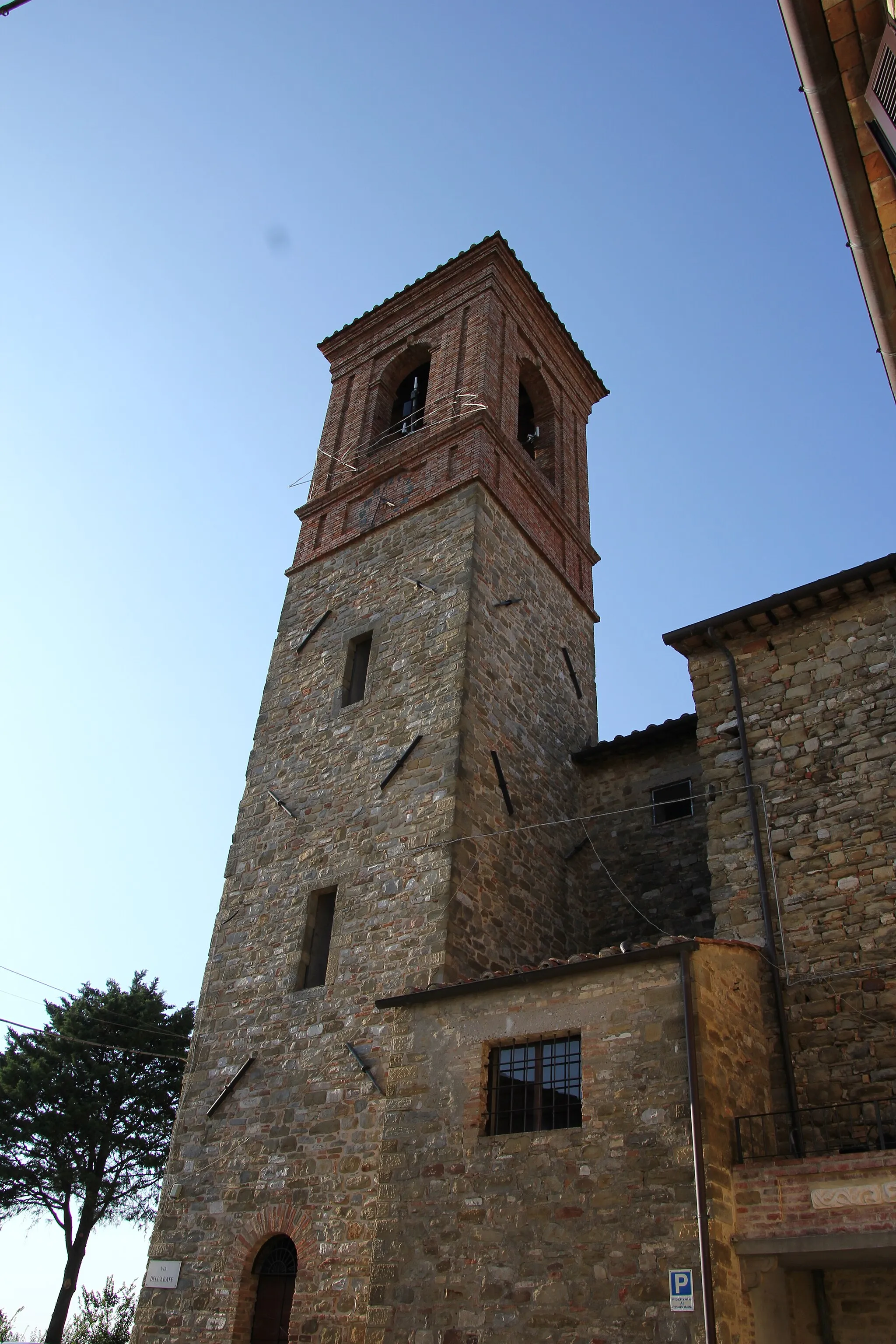 Photo showing: Perugia, frazione Civitella Benazzone, chiesa dei Santi Andrea e Biagio
