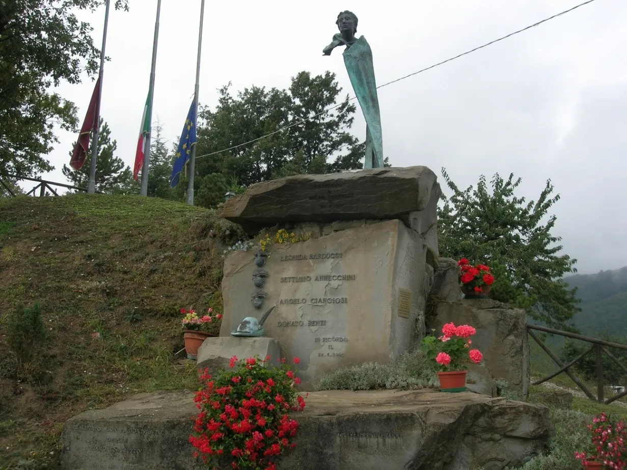 Photo showing: Monument of Sella Ciarelli-Abruzzo-Italy,  made by artist Ireneo Janni