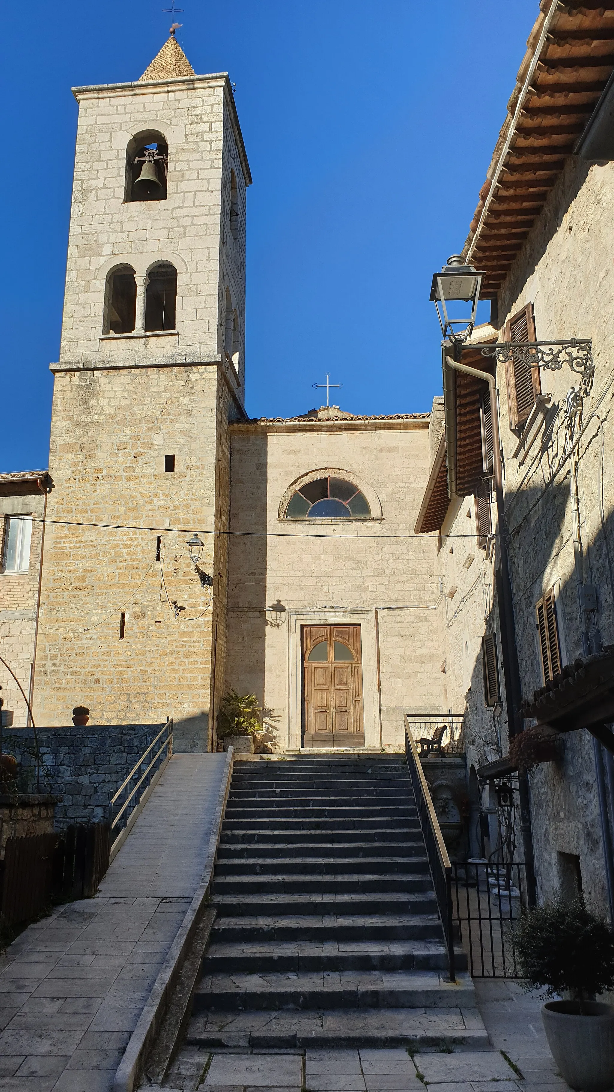 Photo showing: Castel Trosino - Chiesa di San Lorenzo Martire
