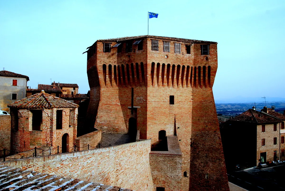 Photo showing: la rocca di mondavio