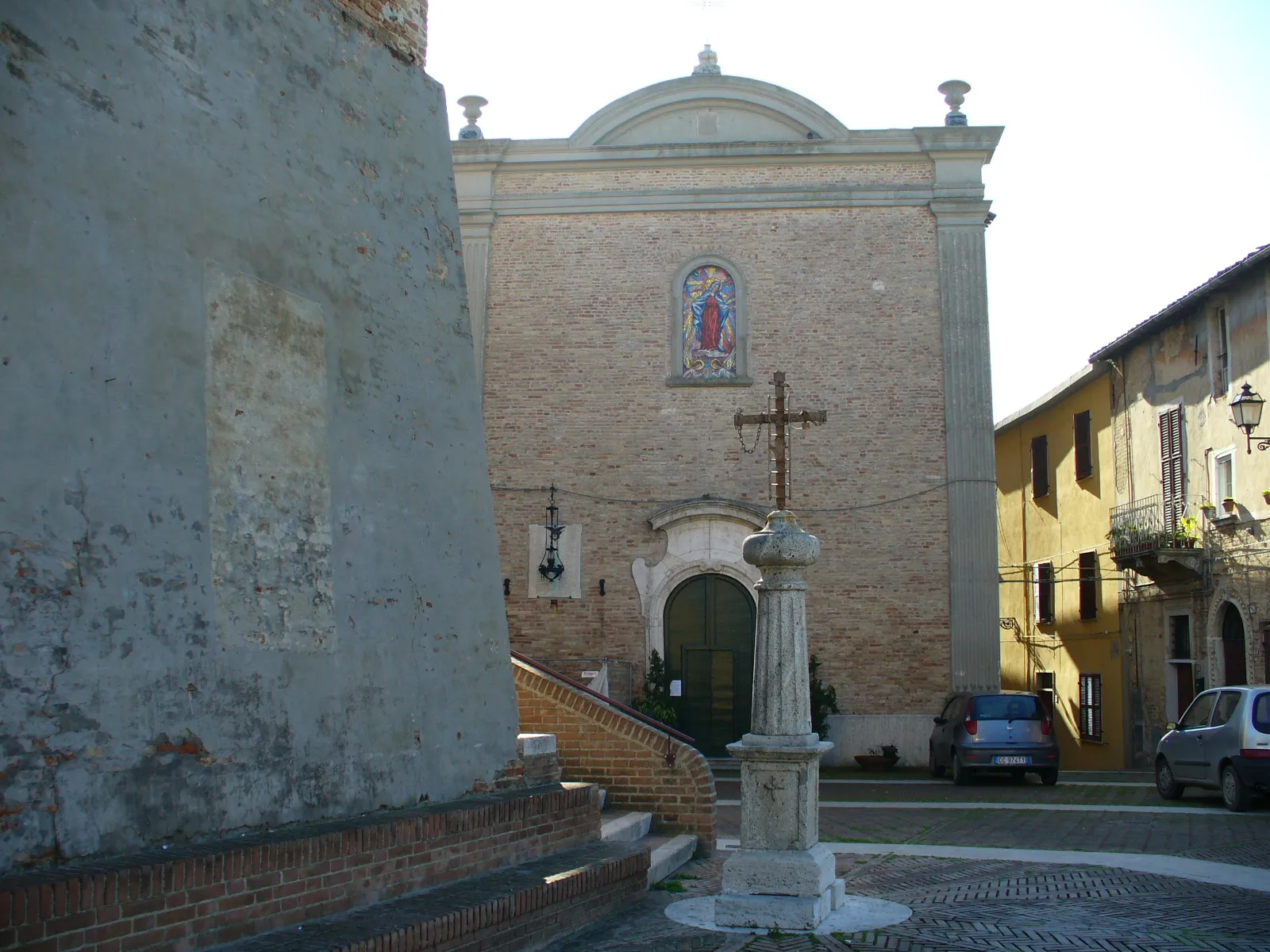 Photo showing: Spinetoli, chiesa della Madonna delle Grazie. Spinetoli chiesa della Madonna delle Grazie