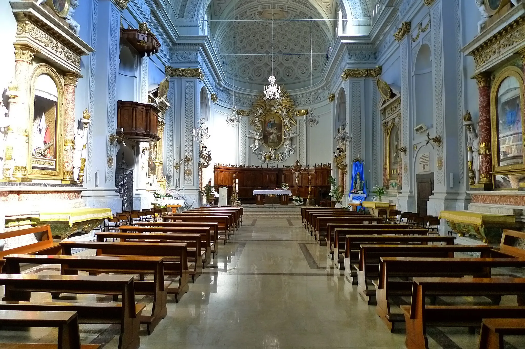 Photo showing: Monteprandone, interno della Chiesa SAN NICCOLÒ