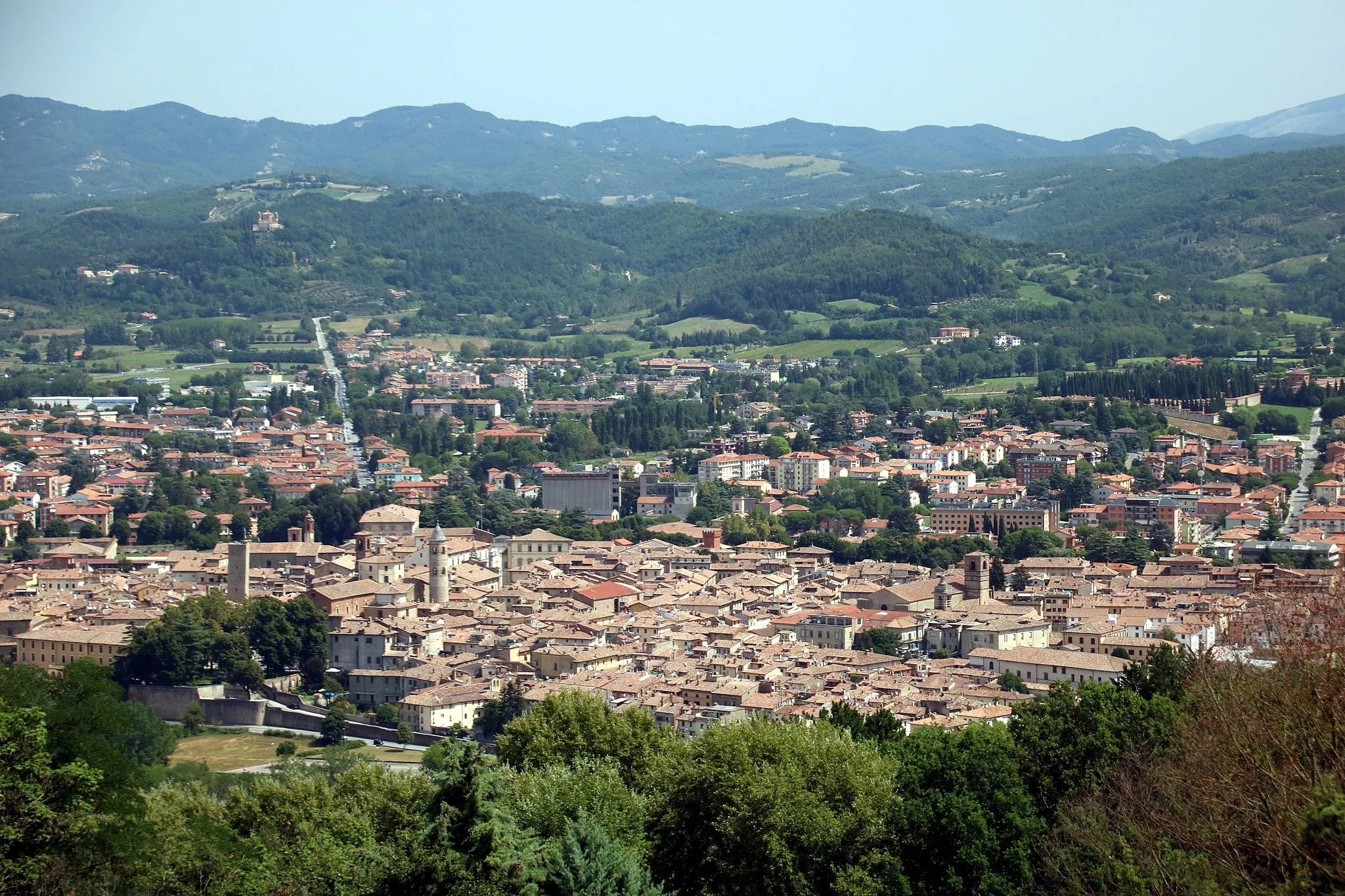 Photo showing: Via di Francesco (percorso del nord), Città di Castello,da La Montesca a Città di Castello