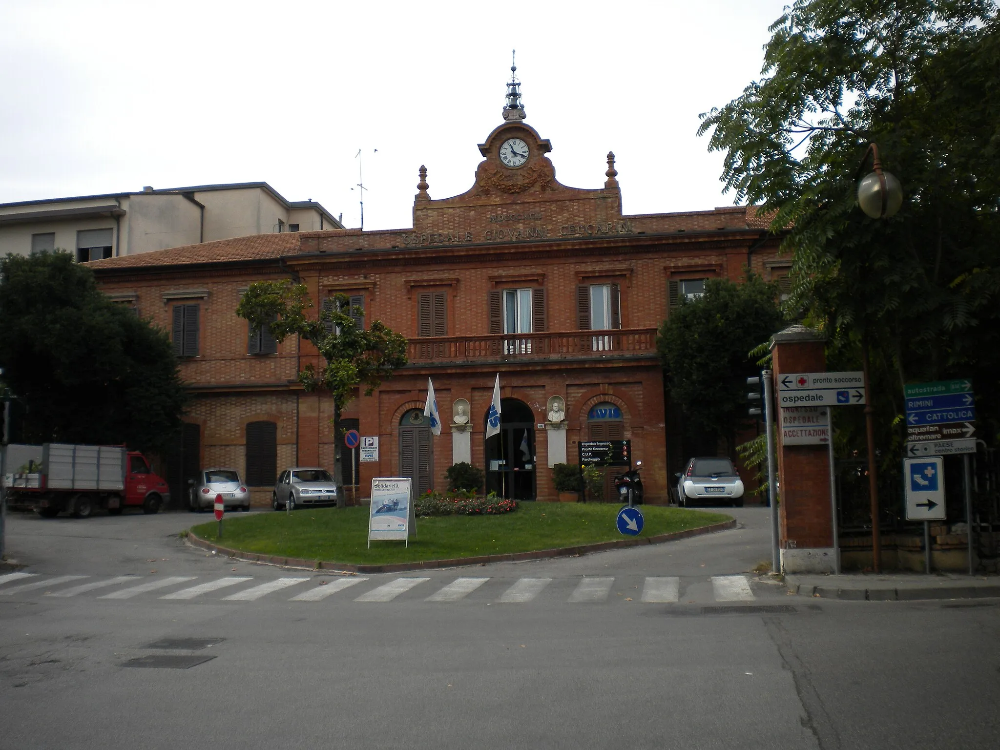 Photo showing: Ospedale Maria Ceccarini Riccione