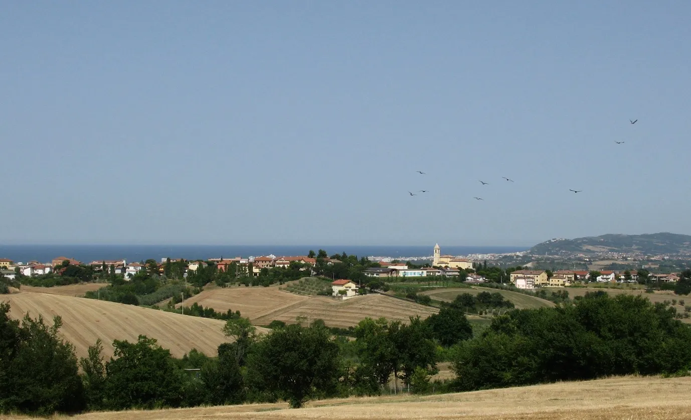 Photo showing: Panorama di Misano Monte.