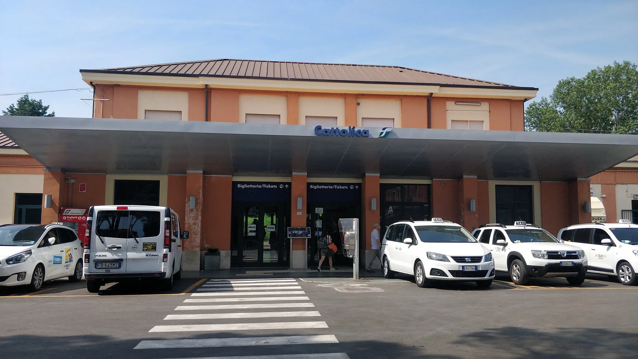 Photo showing: Cattolica-San Giovanni-Gabicce train station