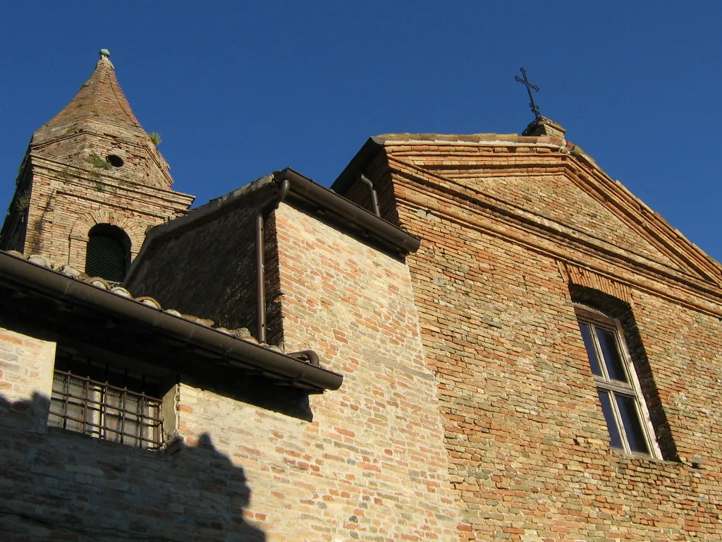 Photo showing: Chiesa del convento delle Clarisse, Mondaino (RN), Italy