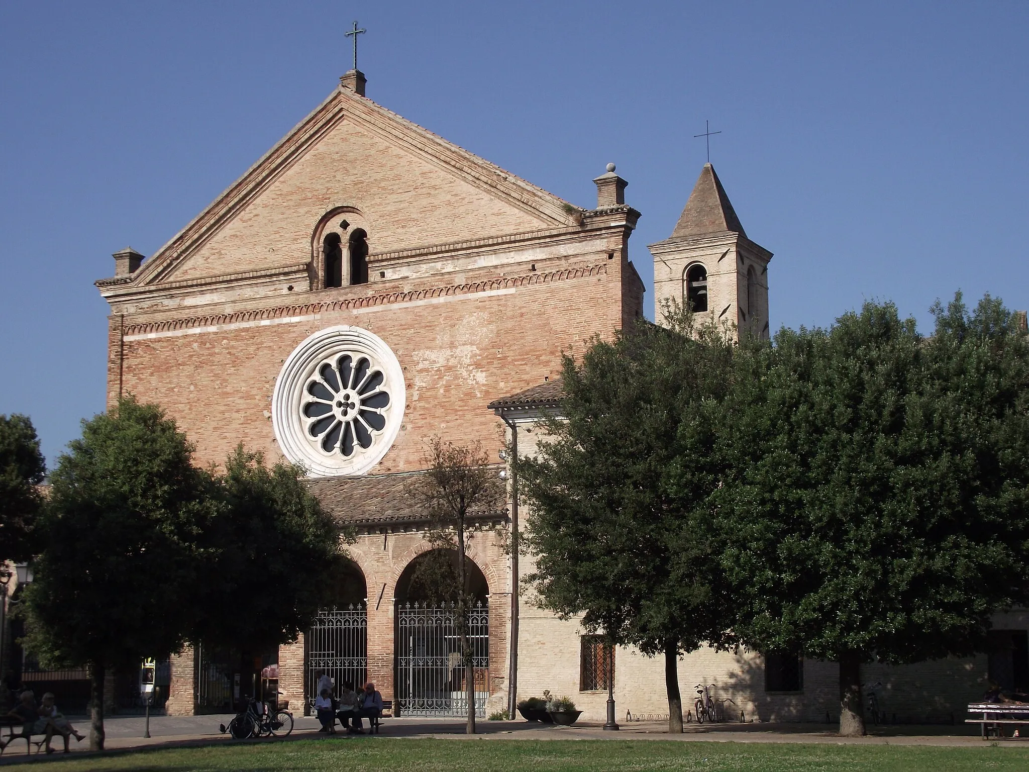 Photo showing: St. Mary's cistercian Abbey, XII century, Chiaravalle - Italy