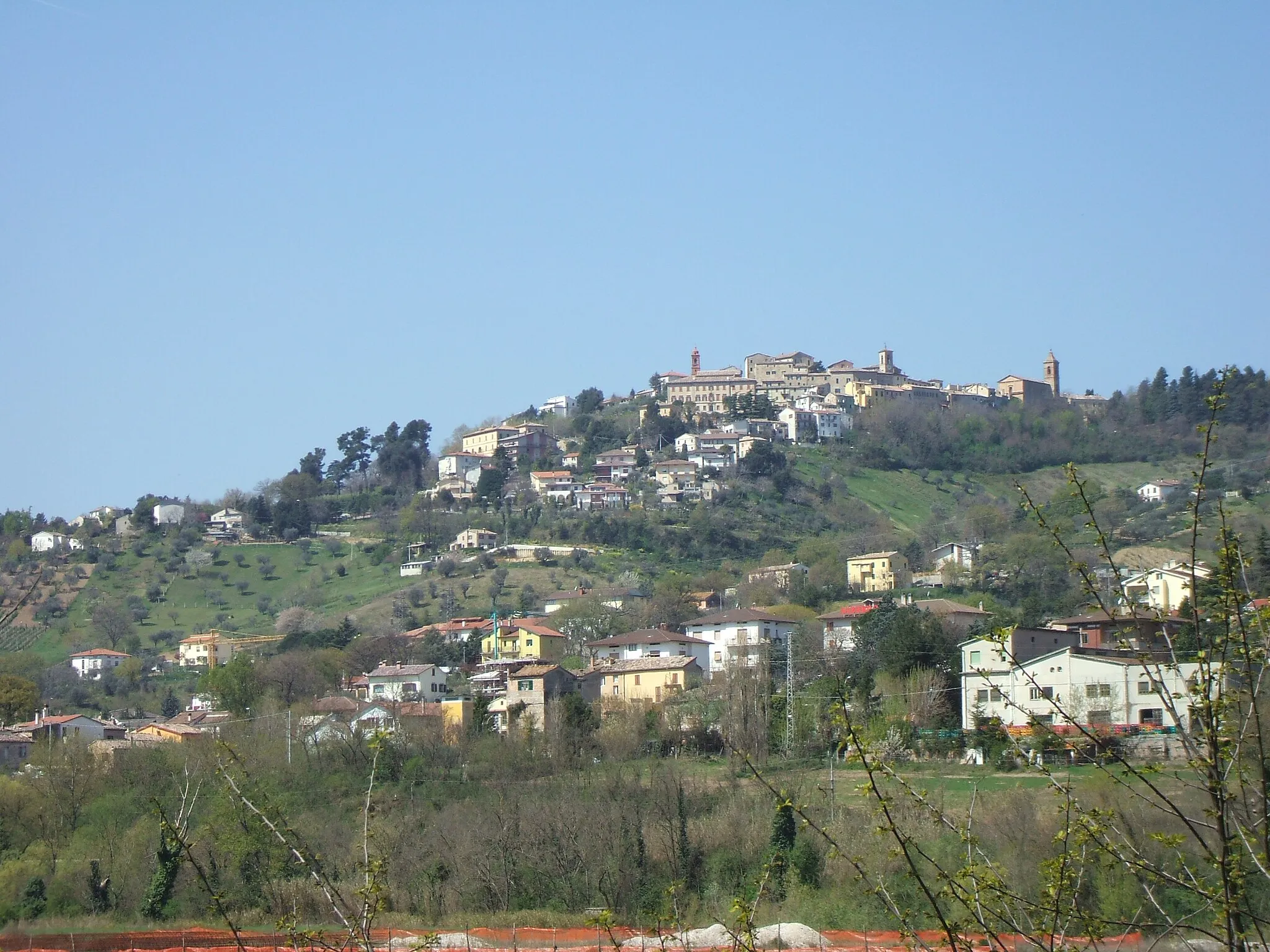 Photo showing: Panorama di Castelplanio