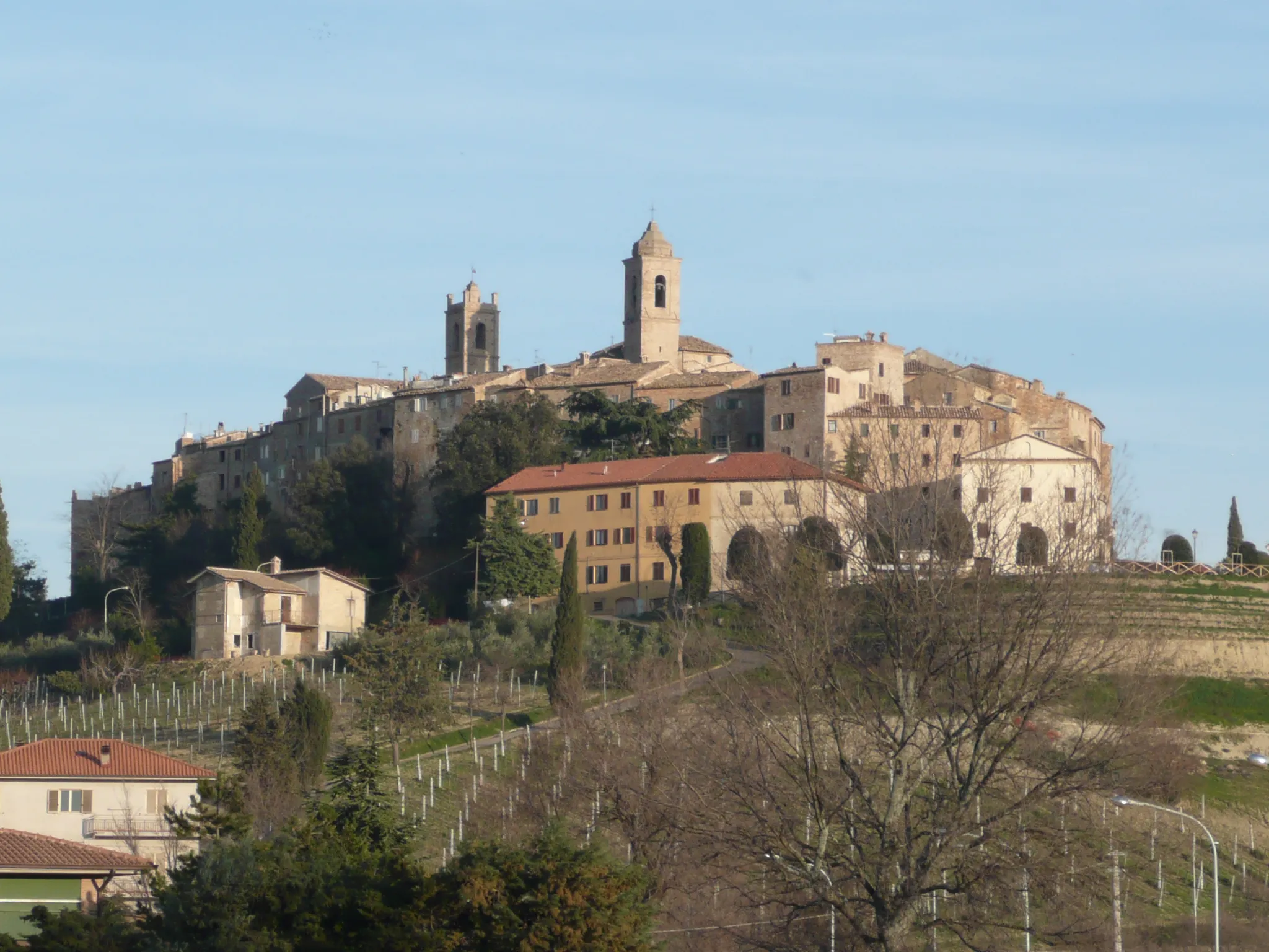 Photo showing: Cossignano, a comune (municipality) in the Province of Ascoli Piceno in the Italian region Marche.