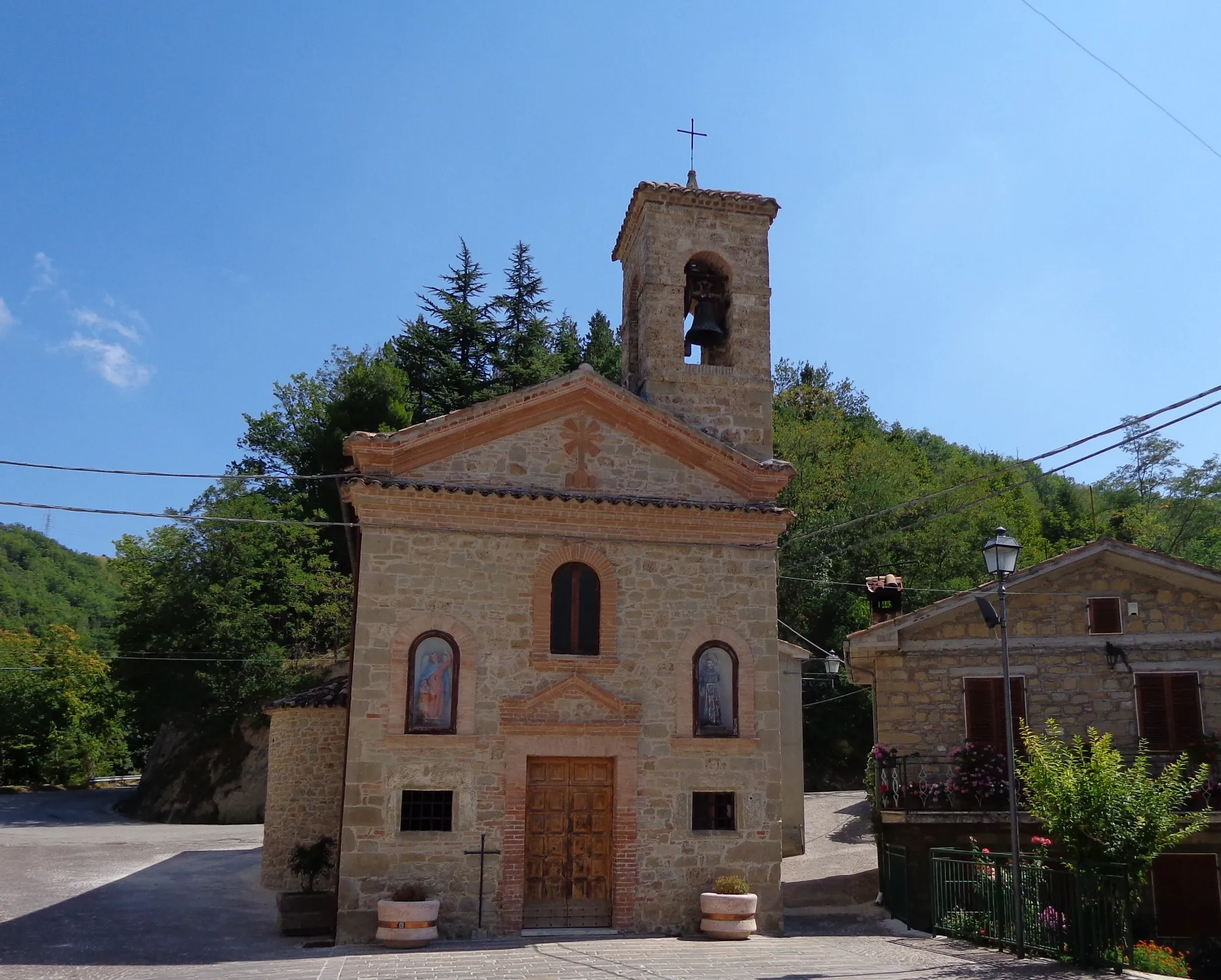 Photo showing: Palmiano, chiesa di San Michele Arcangelo.
