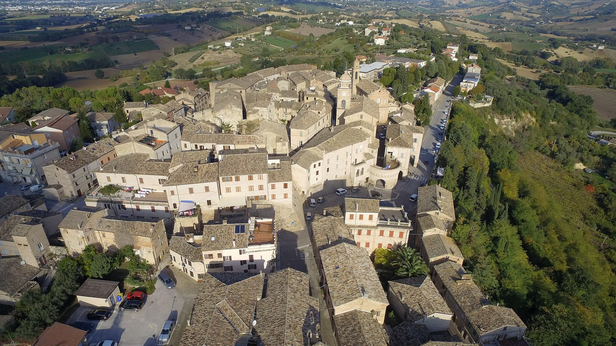 Photo showing: Panoramica del castello