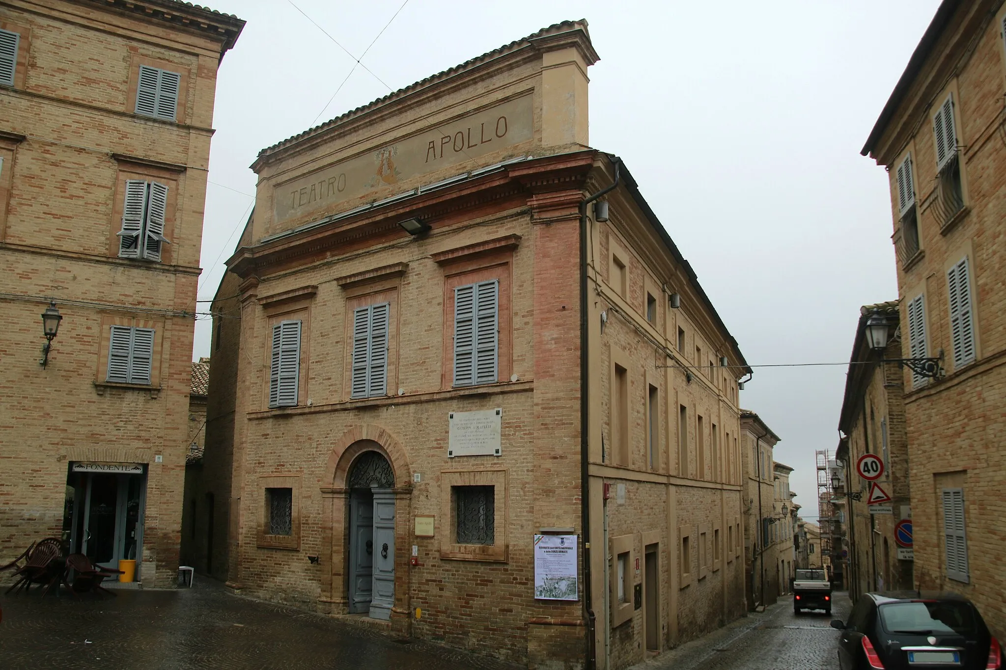 Photo showing: Teatro Apollo (Mogliano)