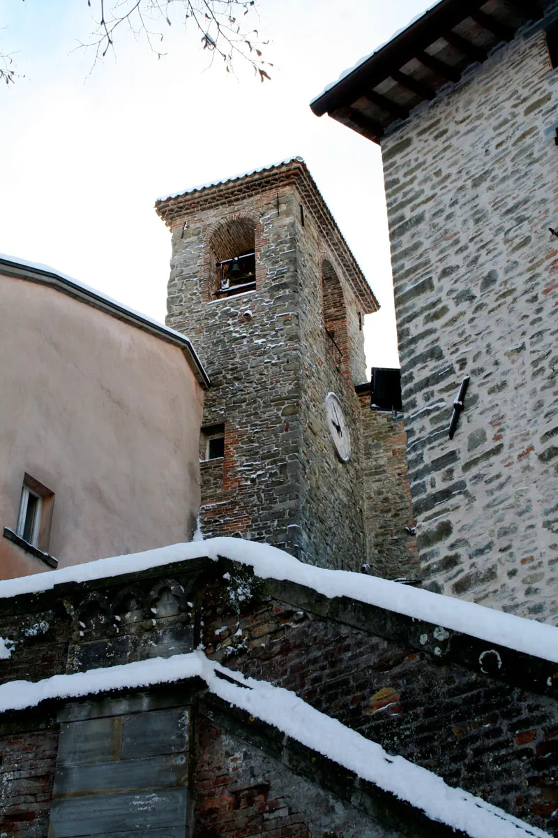 Photo showing: Apecchio - Torre campanaria