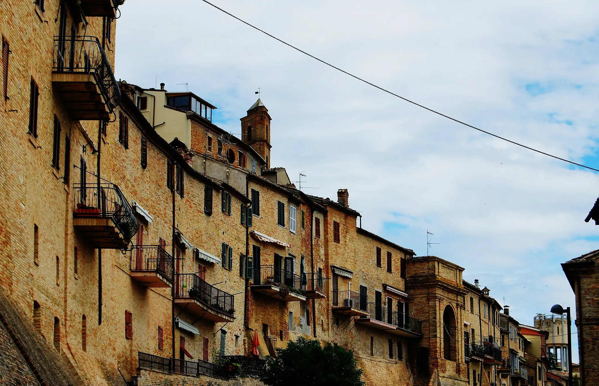 Photo showing: veduta di Treia