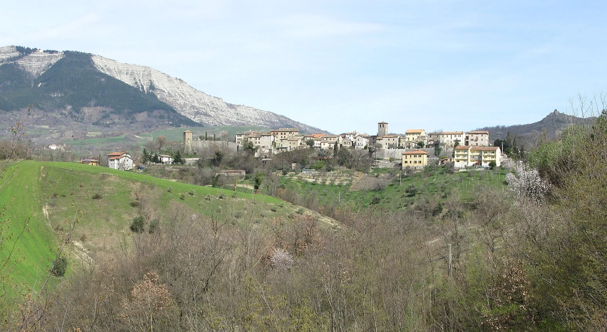 Photo showing: Panorama di Frontino.