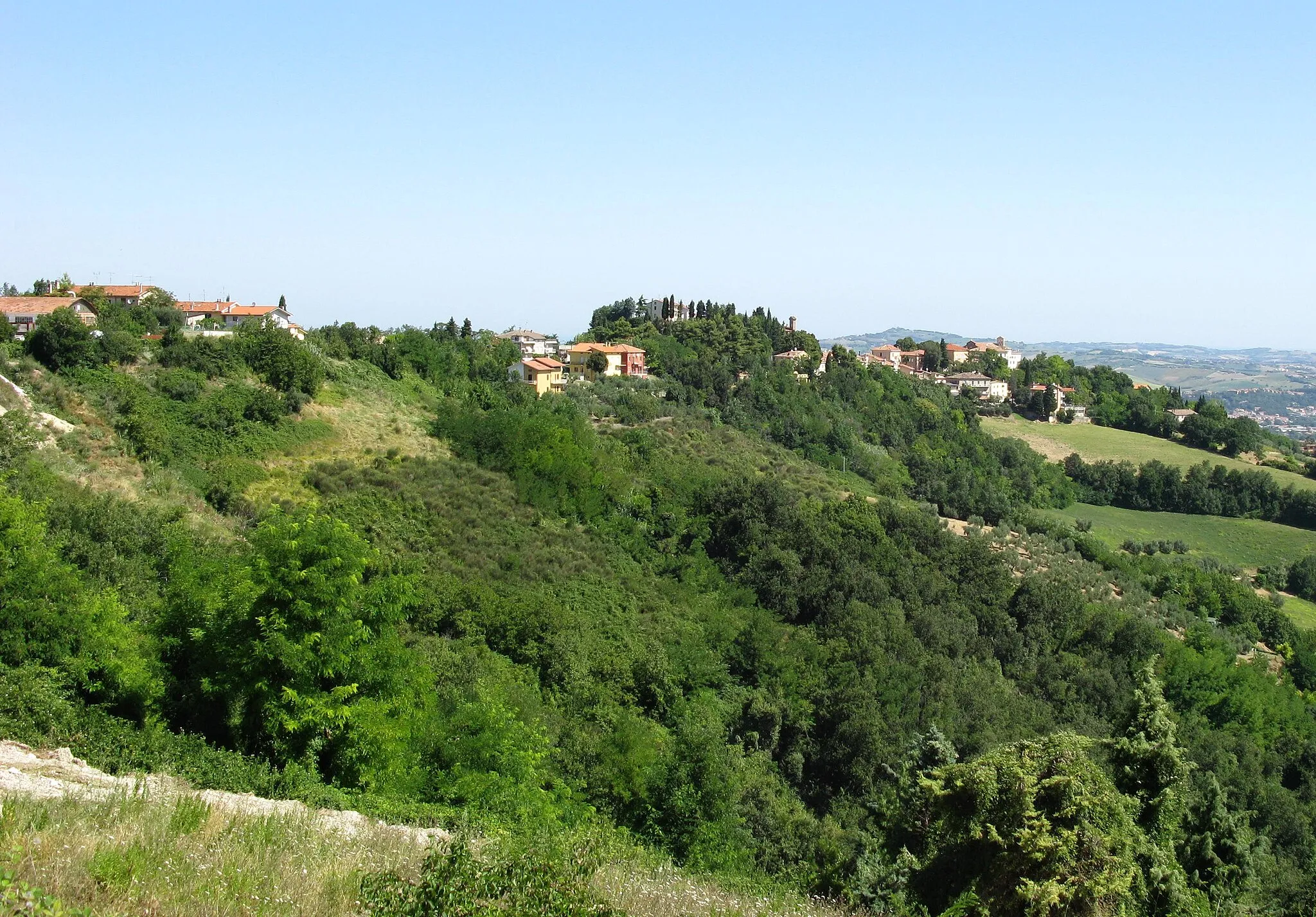 Photo showing: Panorama di Colbordolo.