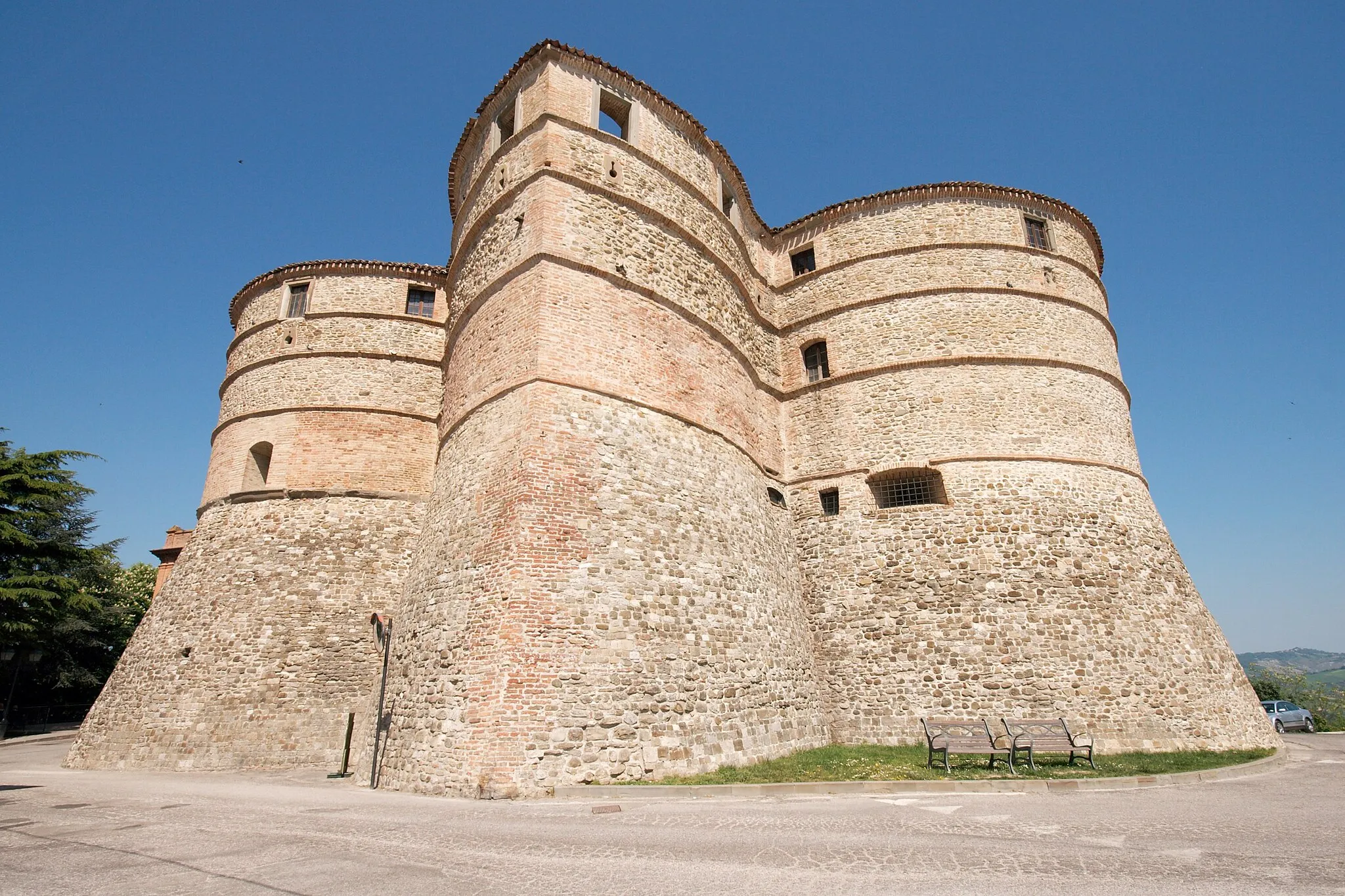 Photo showing: A little castle in Sassocorvaro.