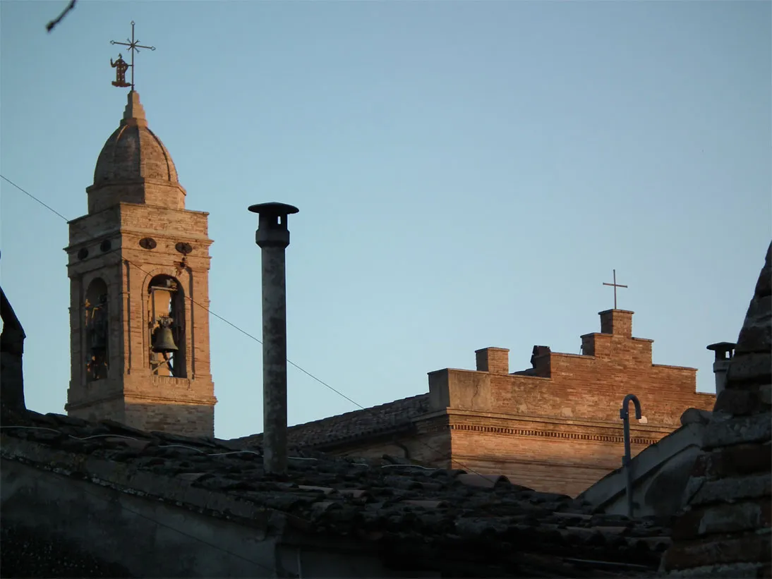 Photo showing: Campanile e chiesa di S.Lucia in Piagge