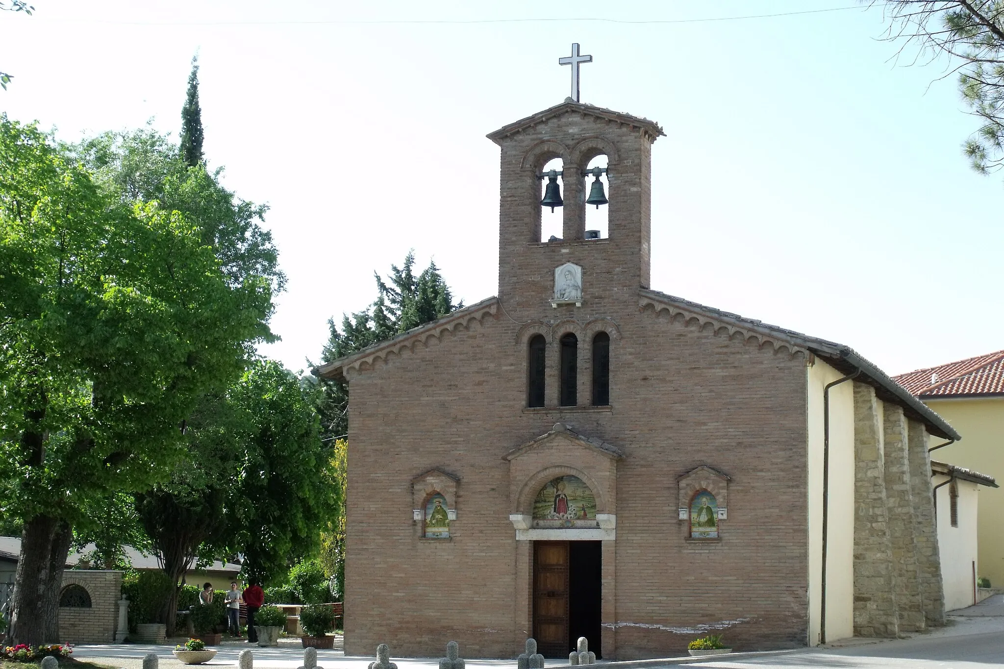 Photo showing: The Santuario della Madonna dell’Olmo in Casacastaldo, Valfabbrica, Province of Perugia, Umbria, Italy