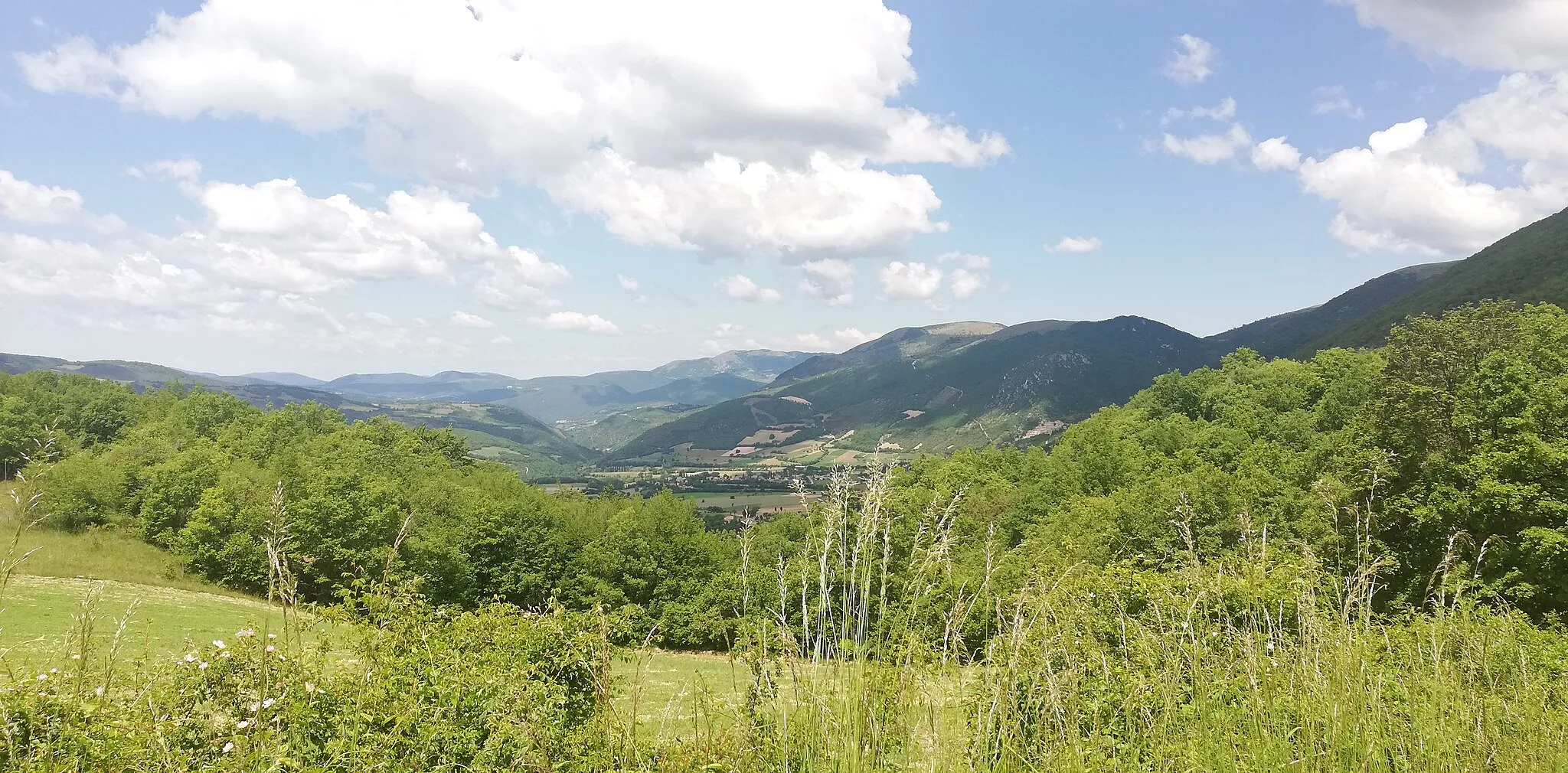 Photo showing: Panorama da Forca d'Ancarano