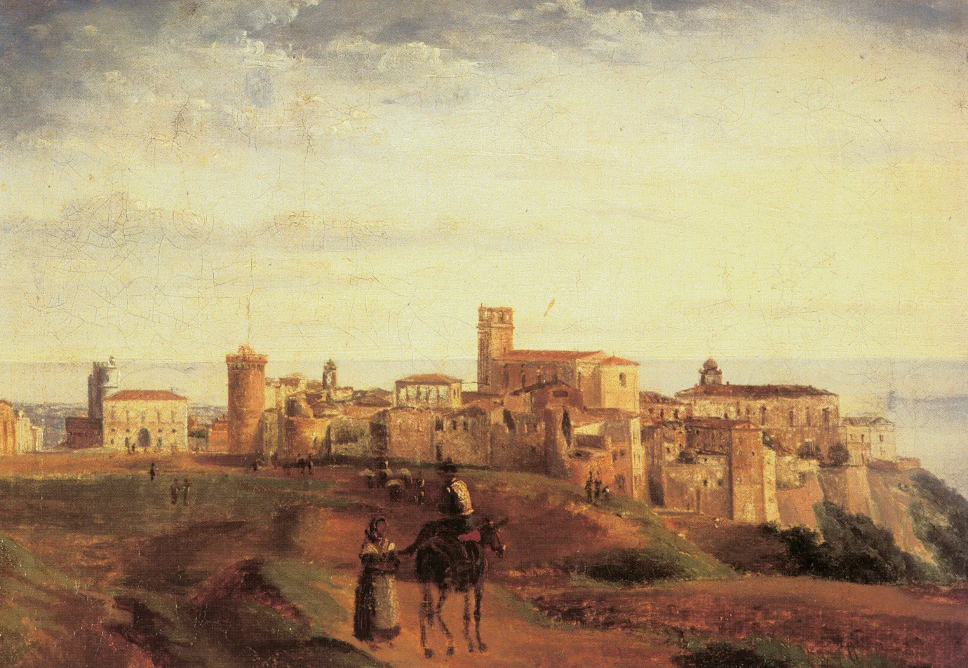 Photo showing: Veduta di Vasto 1831, di Gabriele smargiassi