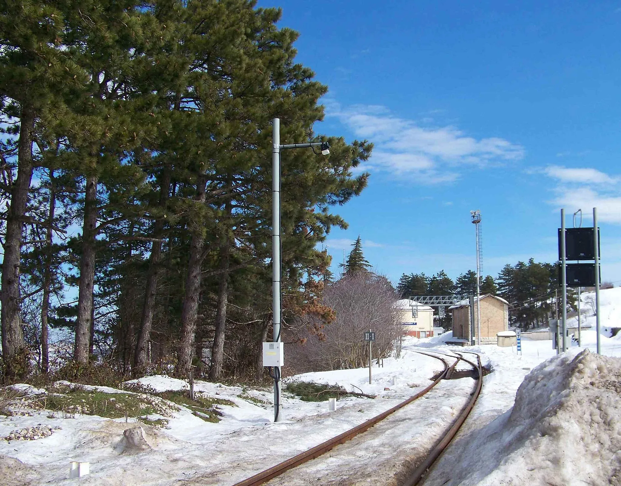 Photo showing: Stazione ferroviaria di Campolieto-Monacilioni