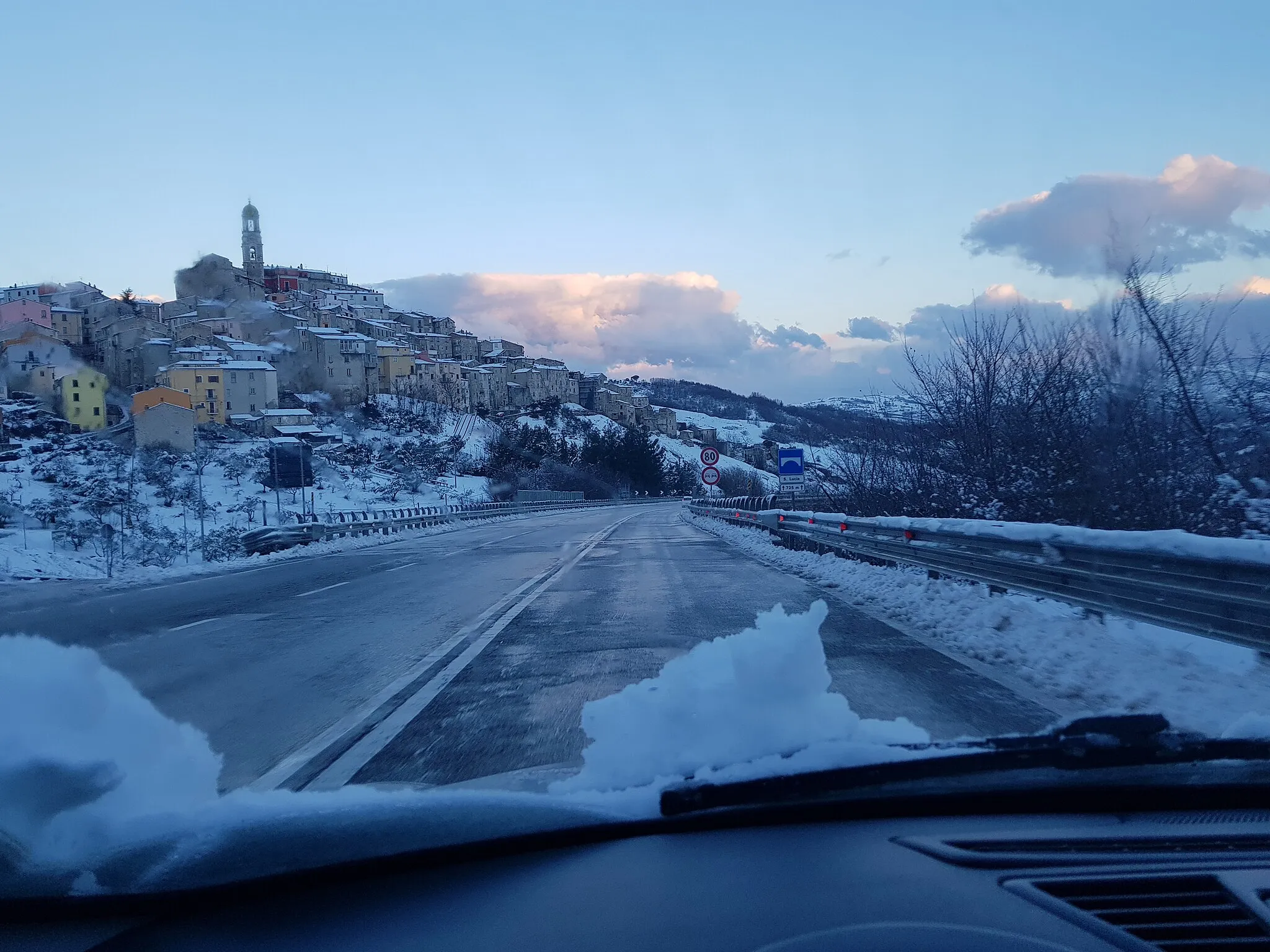 Photo showing: Paesaggio innevato