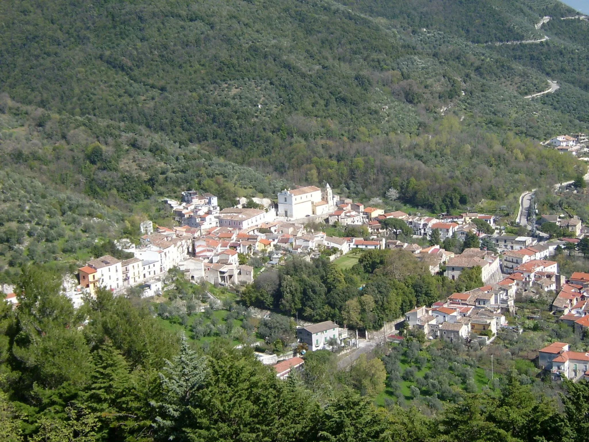 Photo showing: S. Angelo d'Alife - Panorama