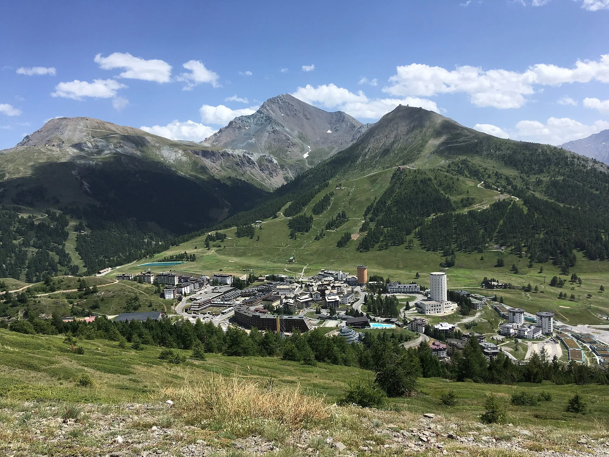 Photo showing: Panorama di Sestriere