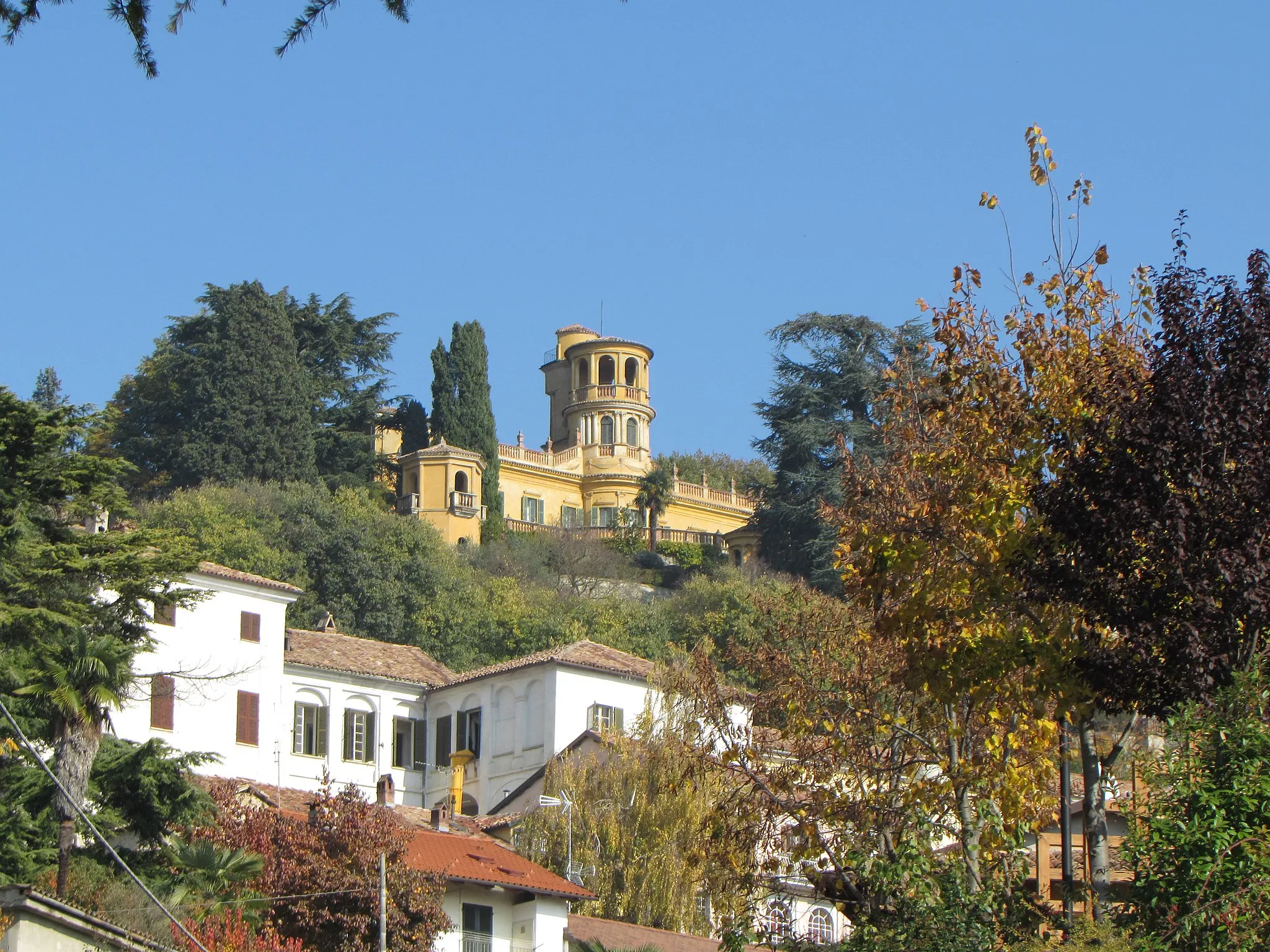 Photo showing: Veduta del castello di Villadeati