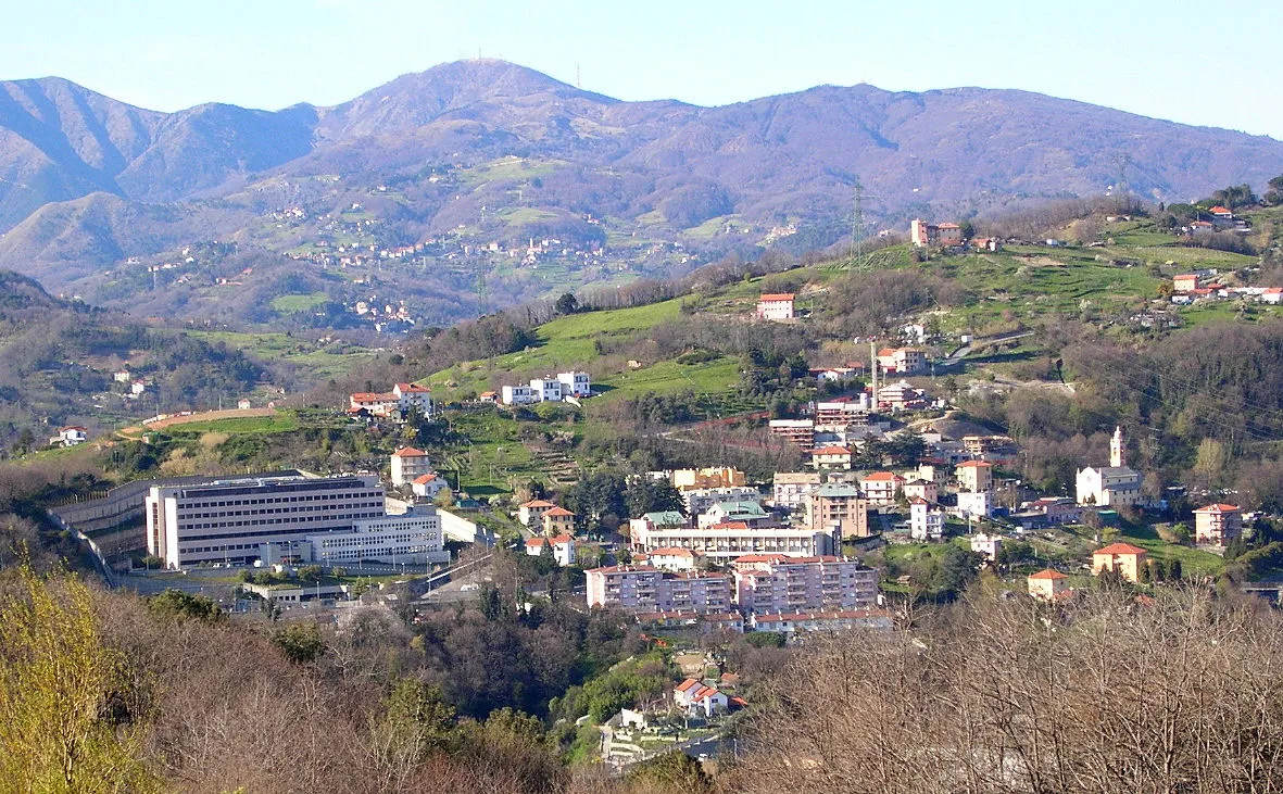 Photo showing: Veduta della Località di Morego con sede IIT