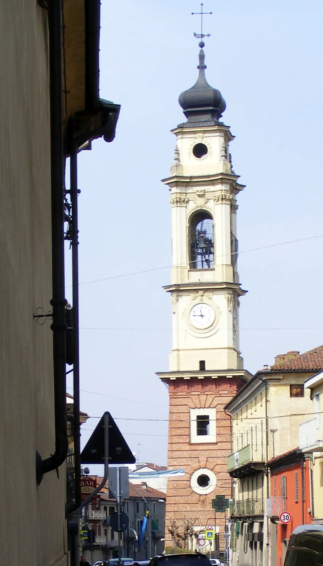 Photo showing: Poirino (TO, Italy): bell tower