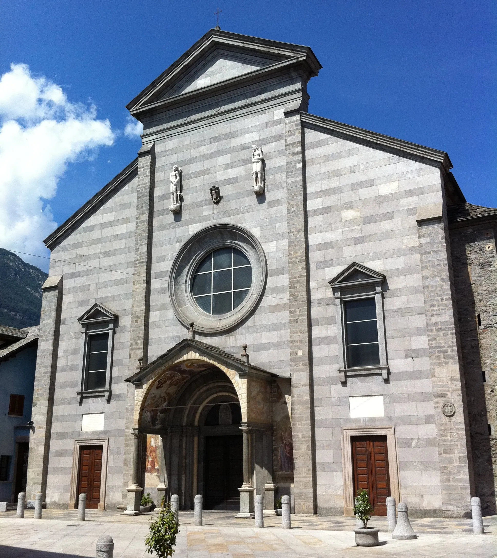 Photo showing: St. Gervasio and Protasio collegiate church, Domodossola