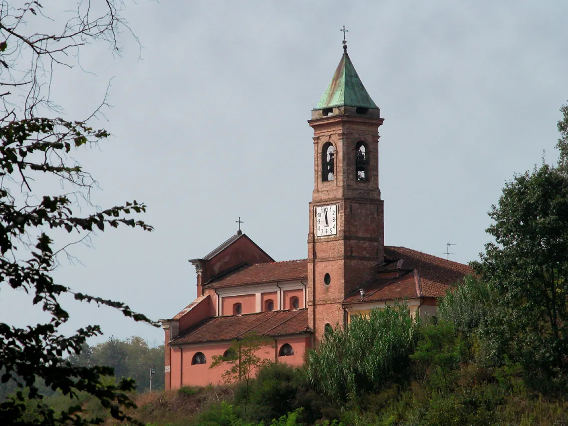 Photo showing: S.S. Annunziata's church in Callianetto - Castell'Alfero, Piemonte, Asti (ITALY)