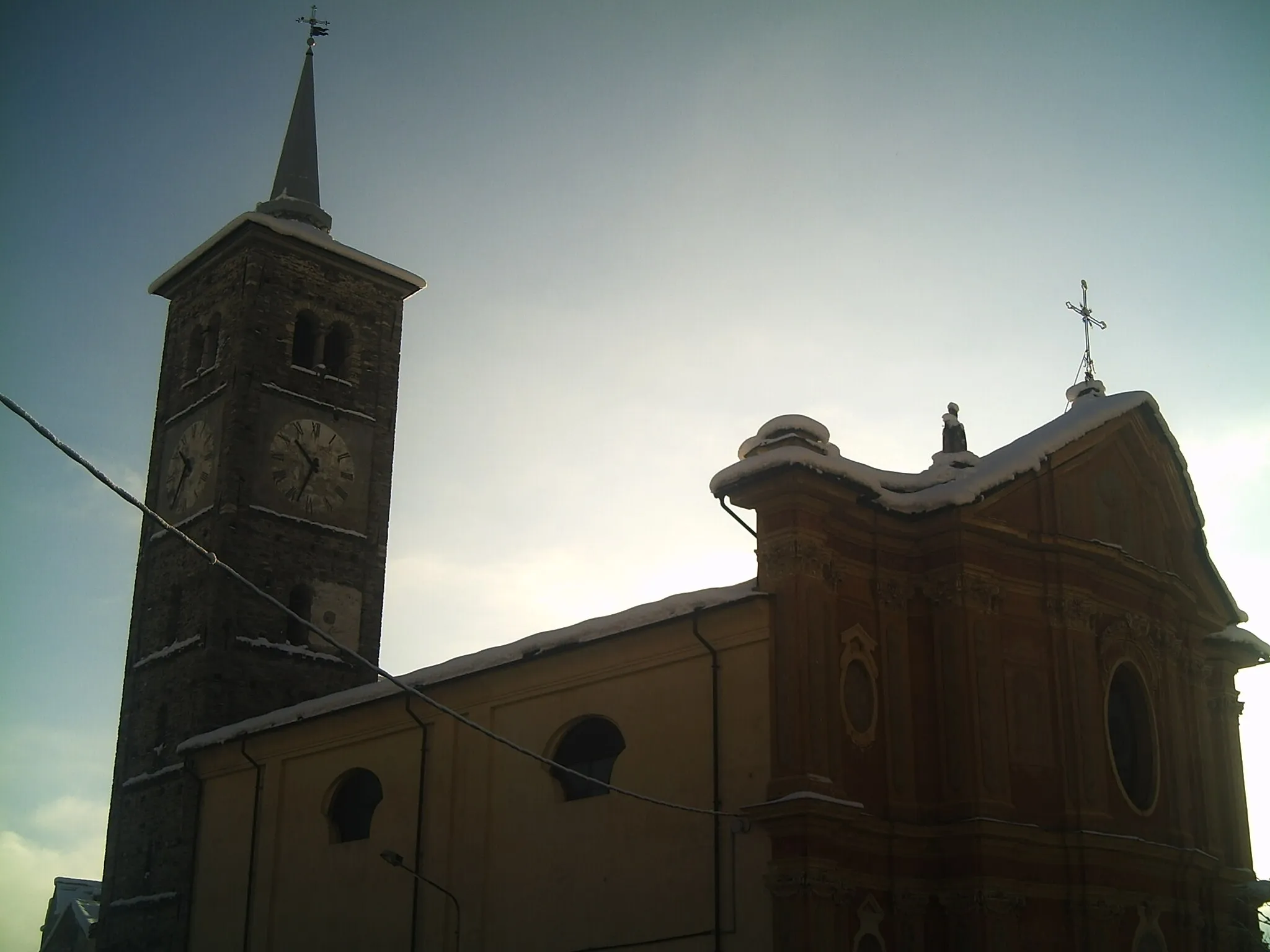 Photo showing: La chiesa di Paesana