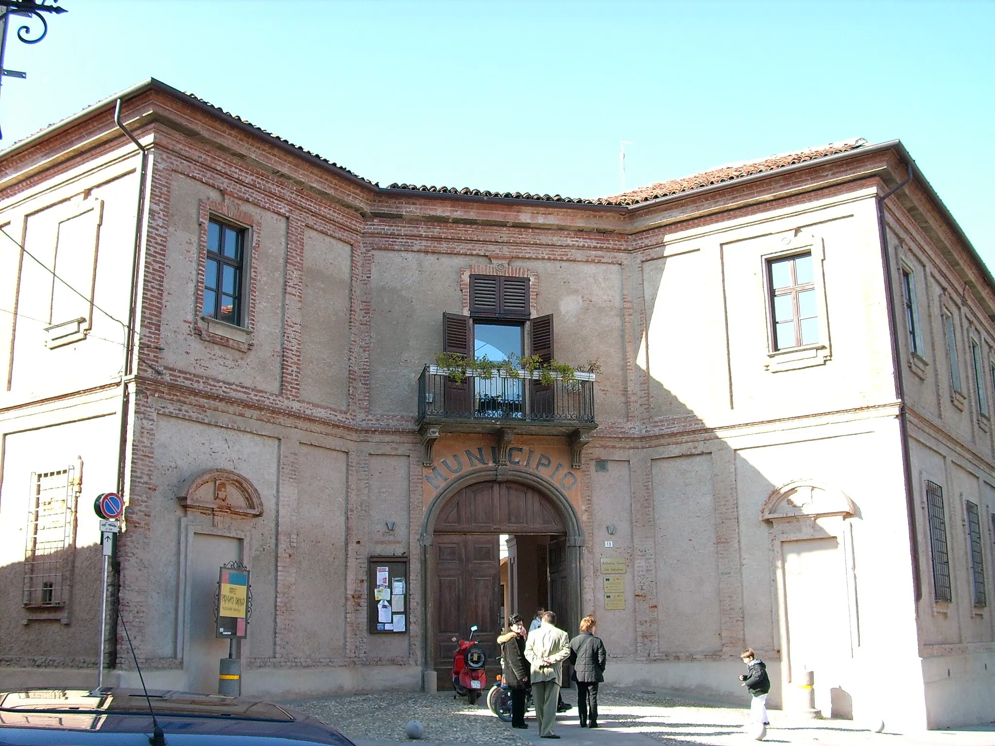 Photo showing: Palazzo Drago, Verzuolo, Piemonte, Italia