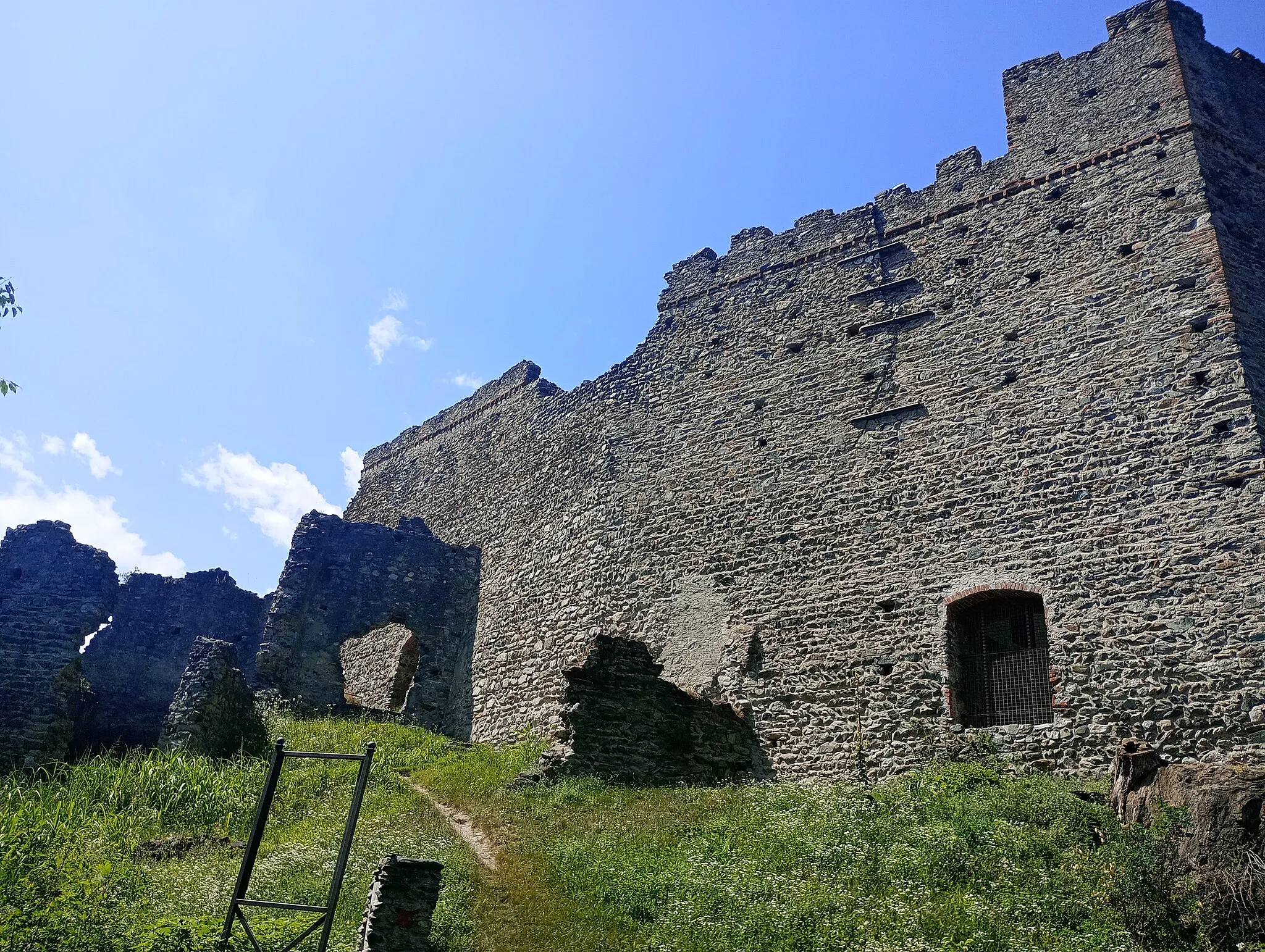 Photo showing: Castello del Conte Verde (Condove)