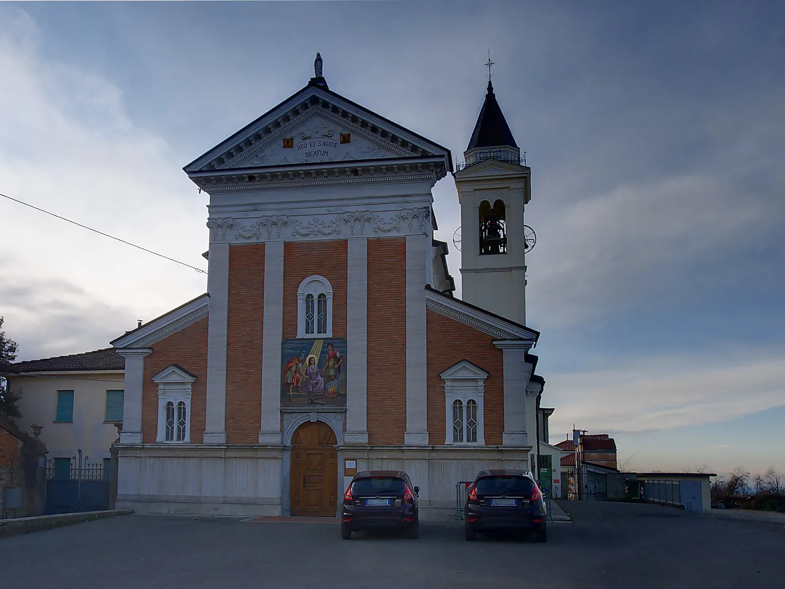 Photo showing: Chiesa di Sant'Agata, Sant'Agata Fossili