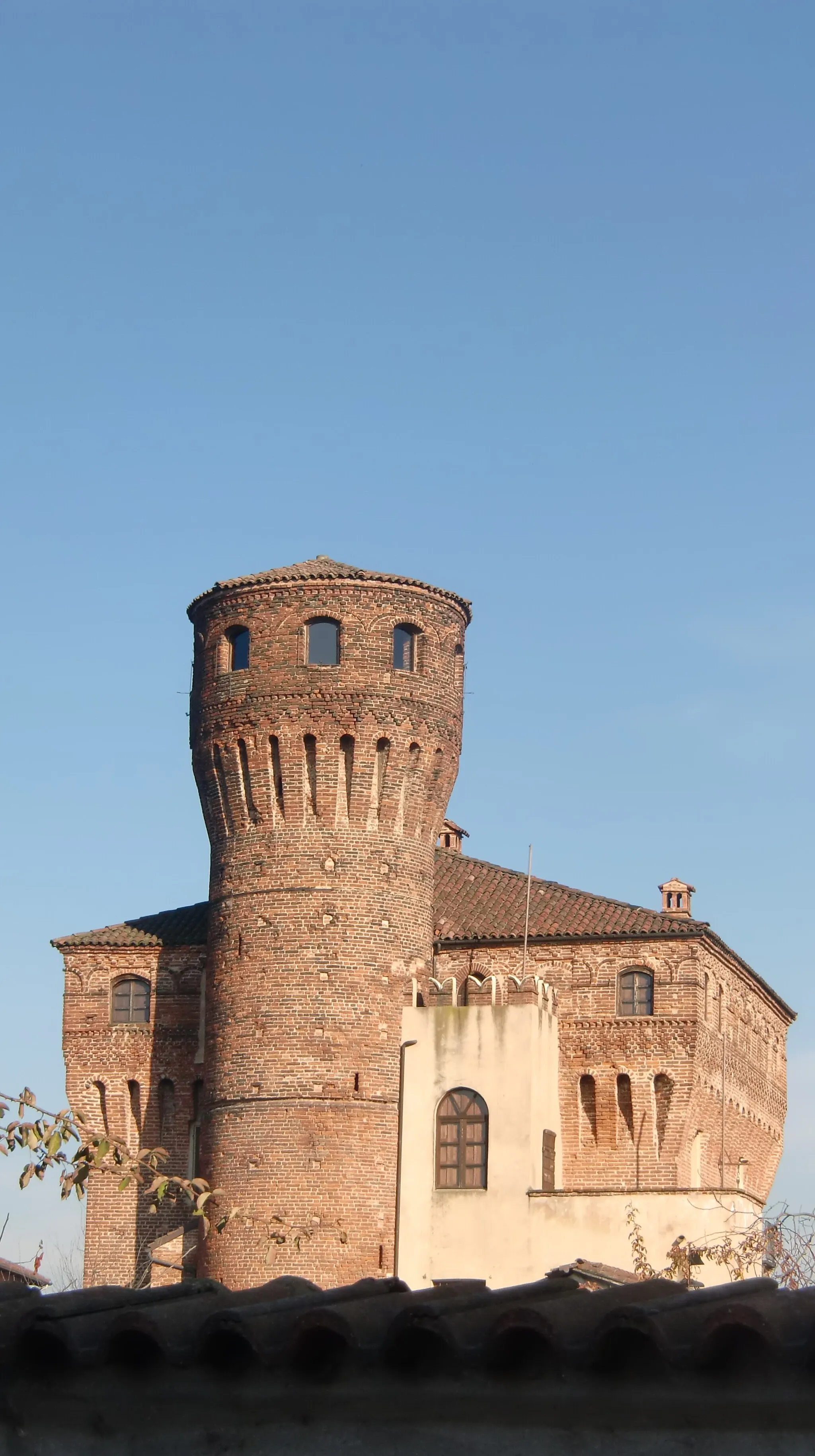 Photo showing: San Genuario (village of the municipality of Crescentino), San Genuario castle, XV century